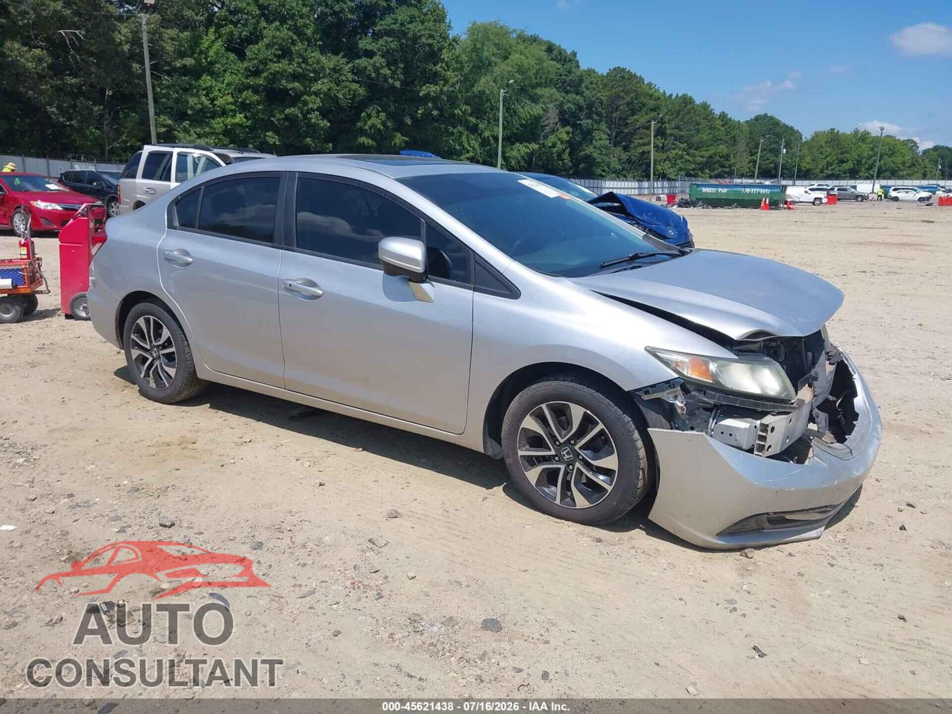 HONDA CIVIC 2014 - 19XFB2F8XEE272860