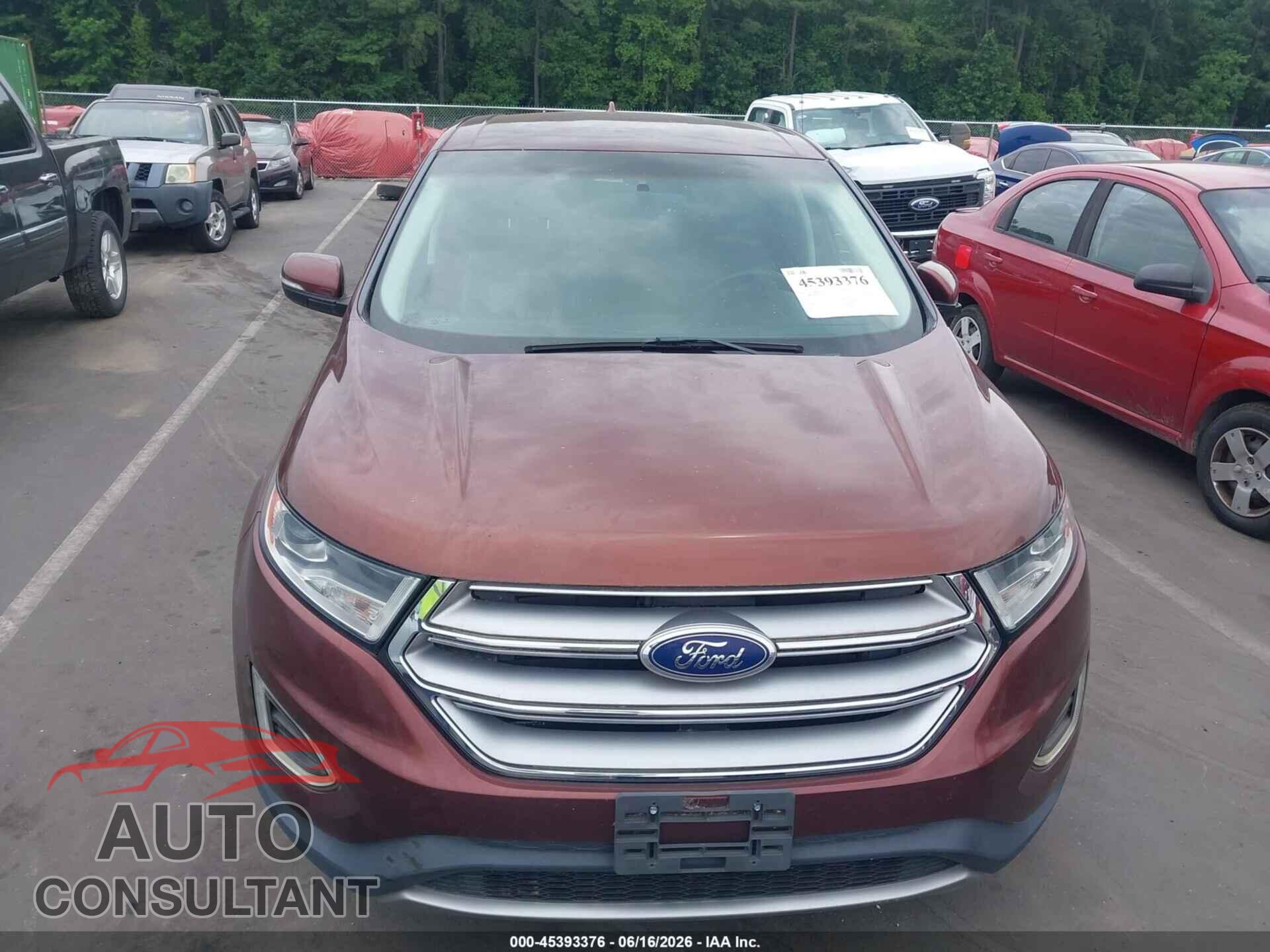 FORD EDGE 2016 - 2FMPK3J99GBC04534