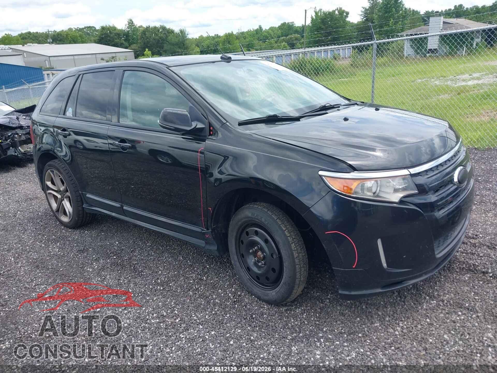 FORD EDGE 2013 - 2FMDK3AK4DBE23158