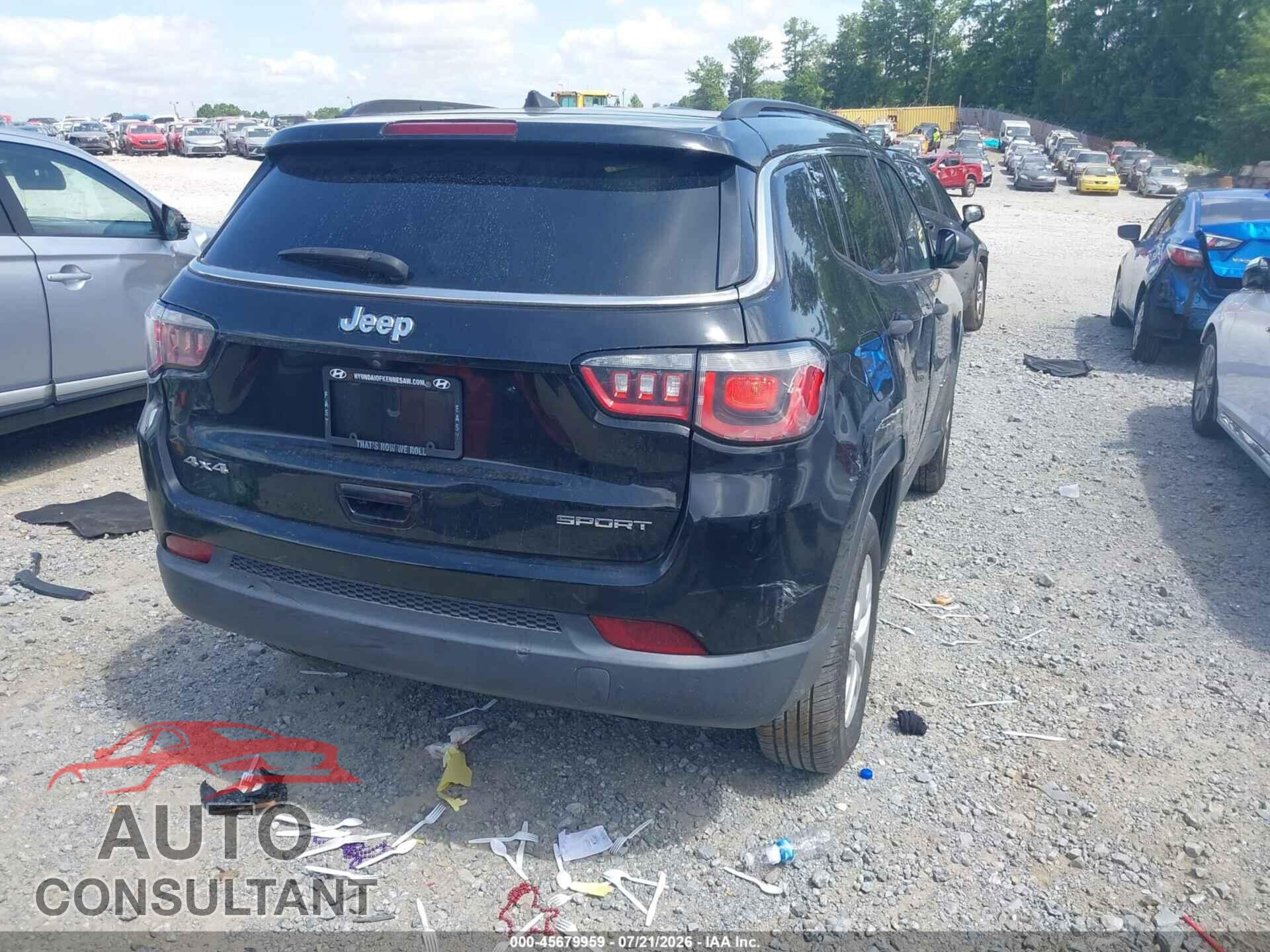 JEEP COMPASS 2019 - 3C4NJDAB5KT702993