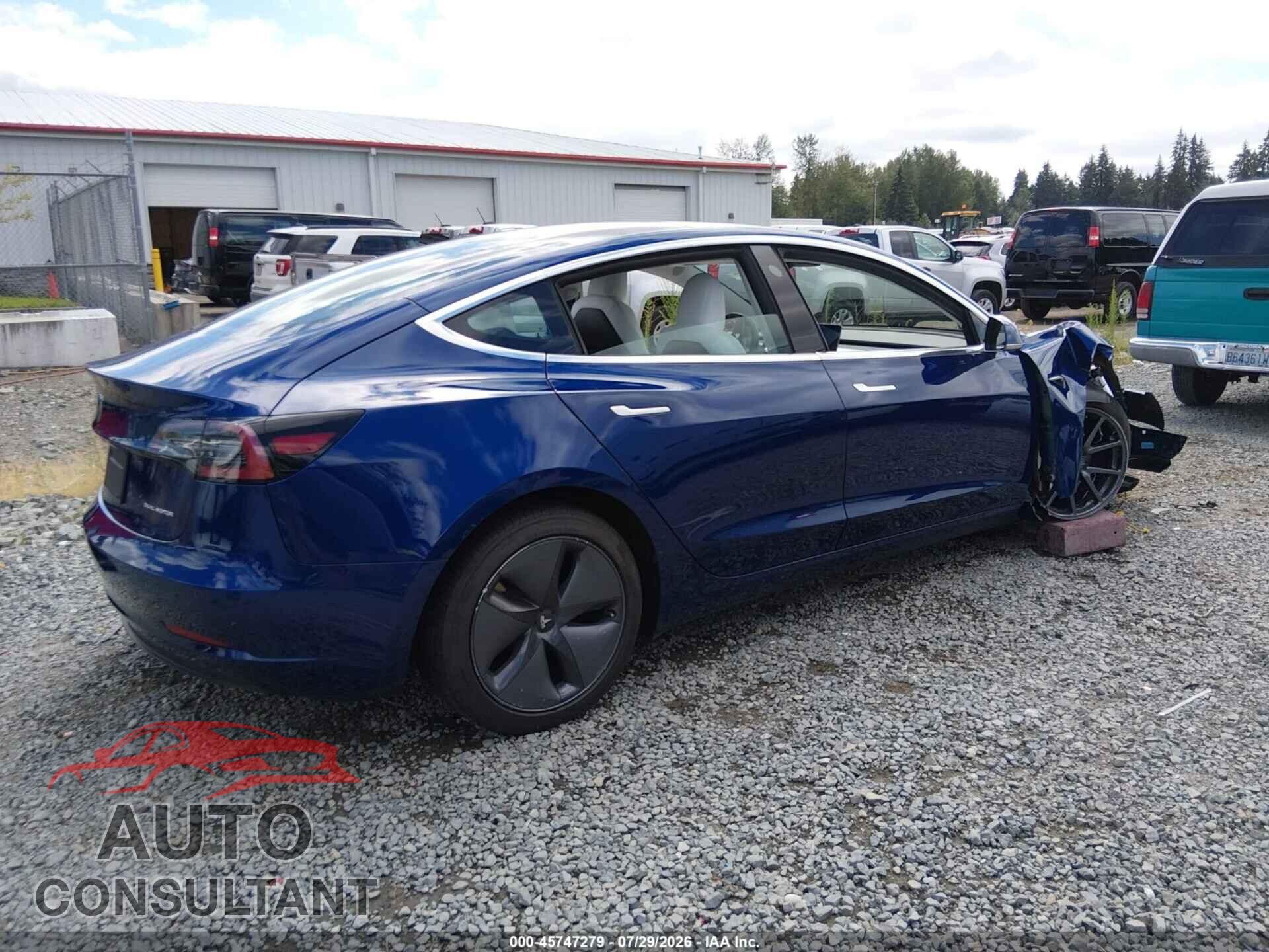 TESLA MODEL 3 2019 - 5YJ3E1EB7KF522112