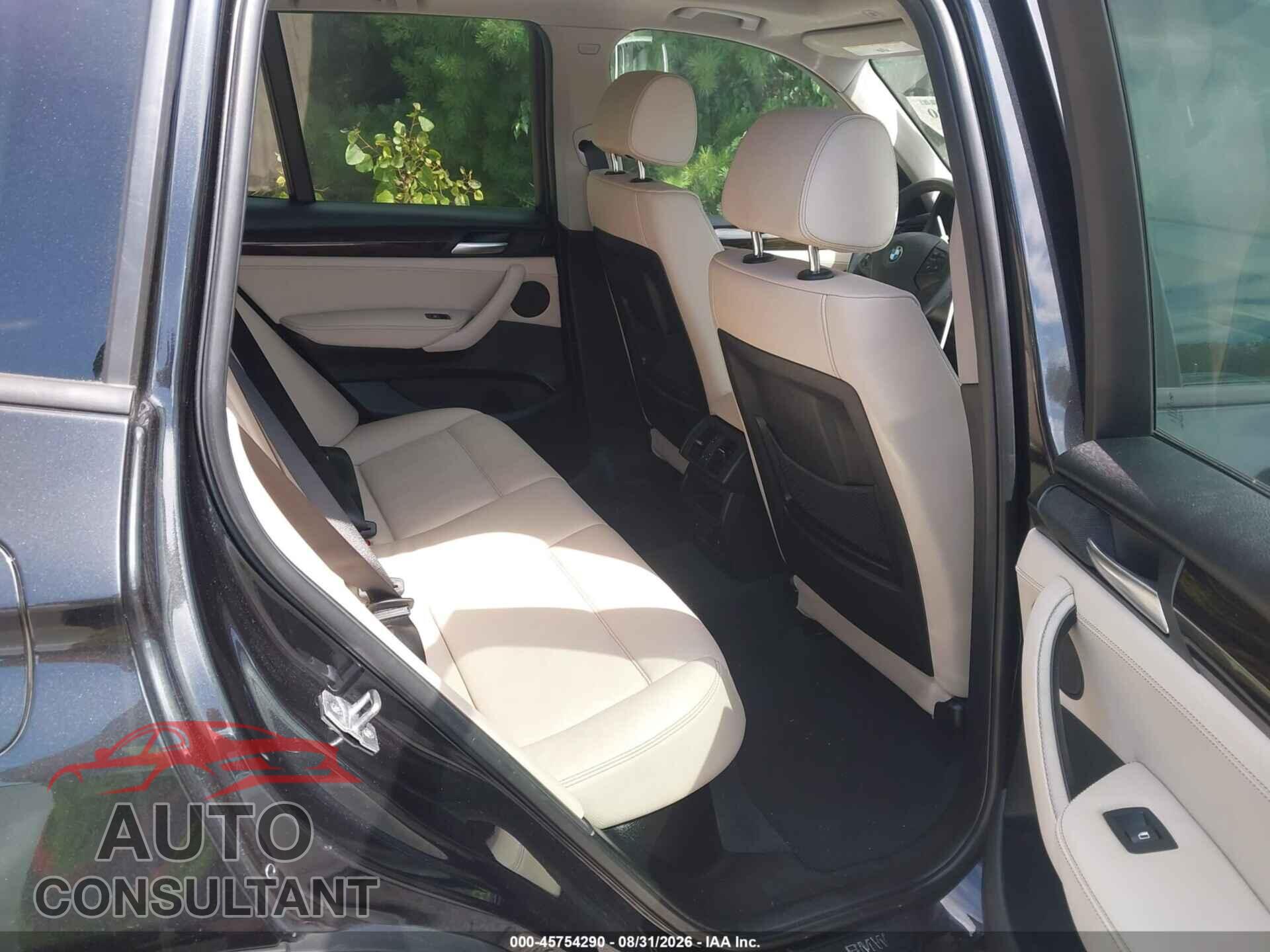 BMW X3 2014 - 5UXWX9C56E0D43390