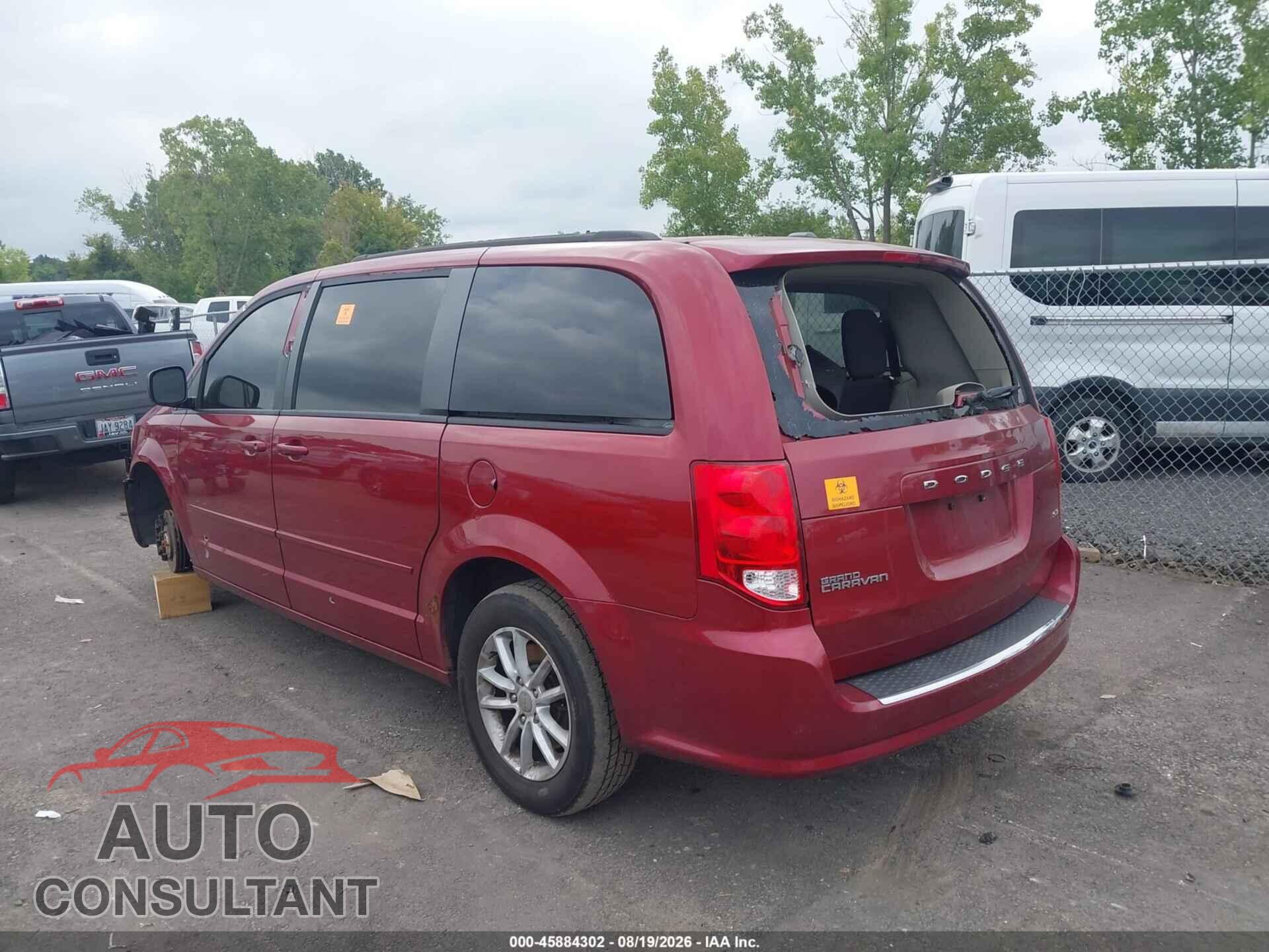 DODGE GRAND CARAVAN 2015 - 2C4RDGCG9FR512951