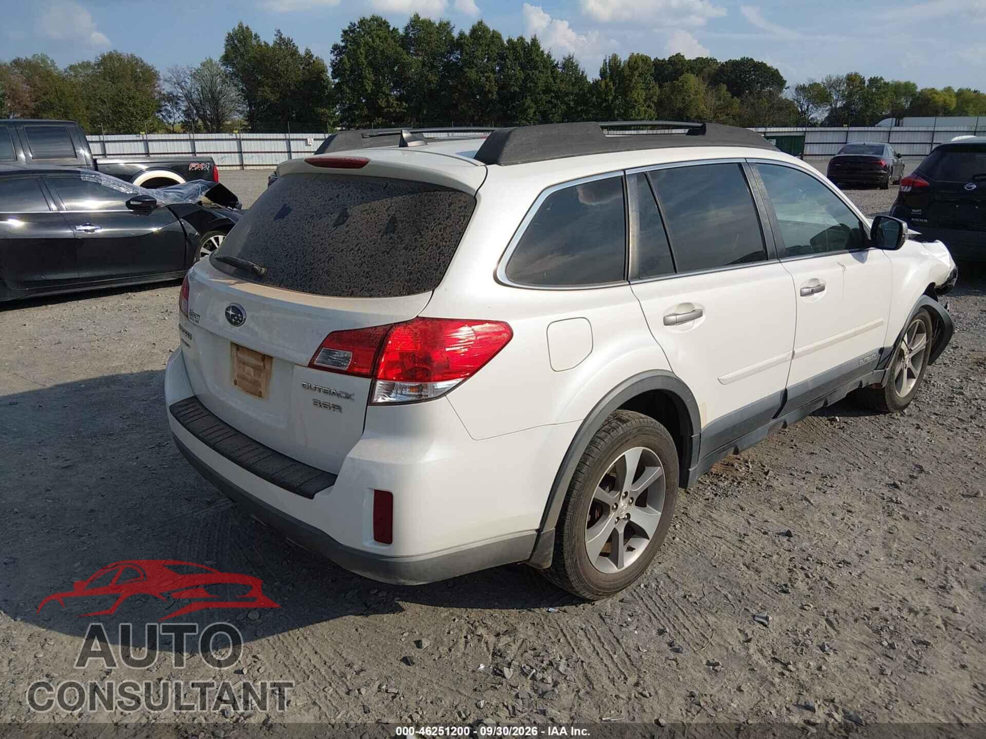 SUBARU OUTBACK 2014 - 4S4BRDPC1E2300076