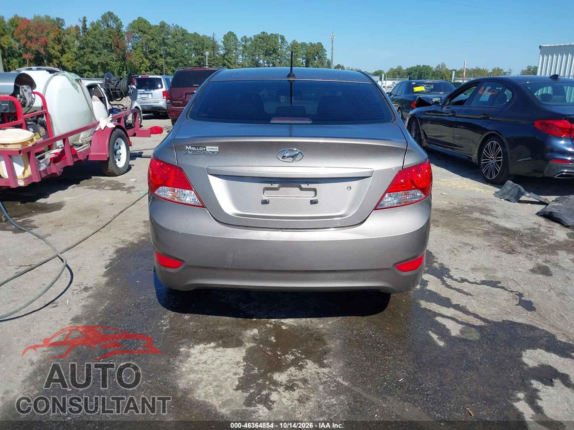 HYUNDAI ACCENT 2012 - KMHCT4AE8CU042611