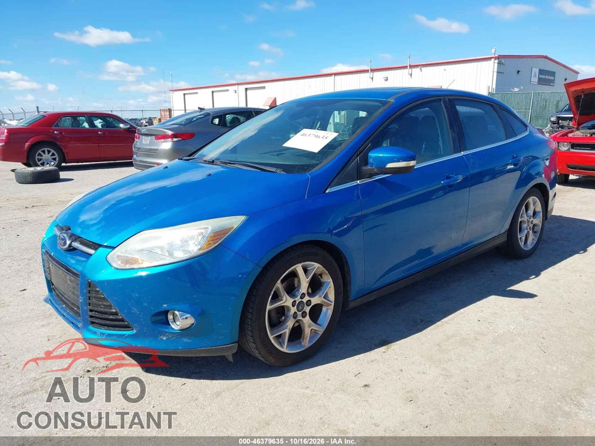 FORD FOCUS 2012 - 1FAHP3H2XCL128308