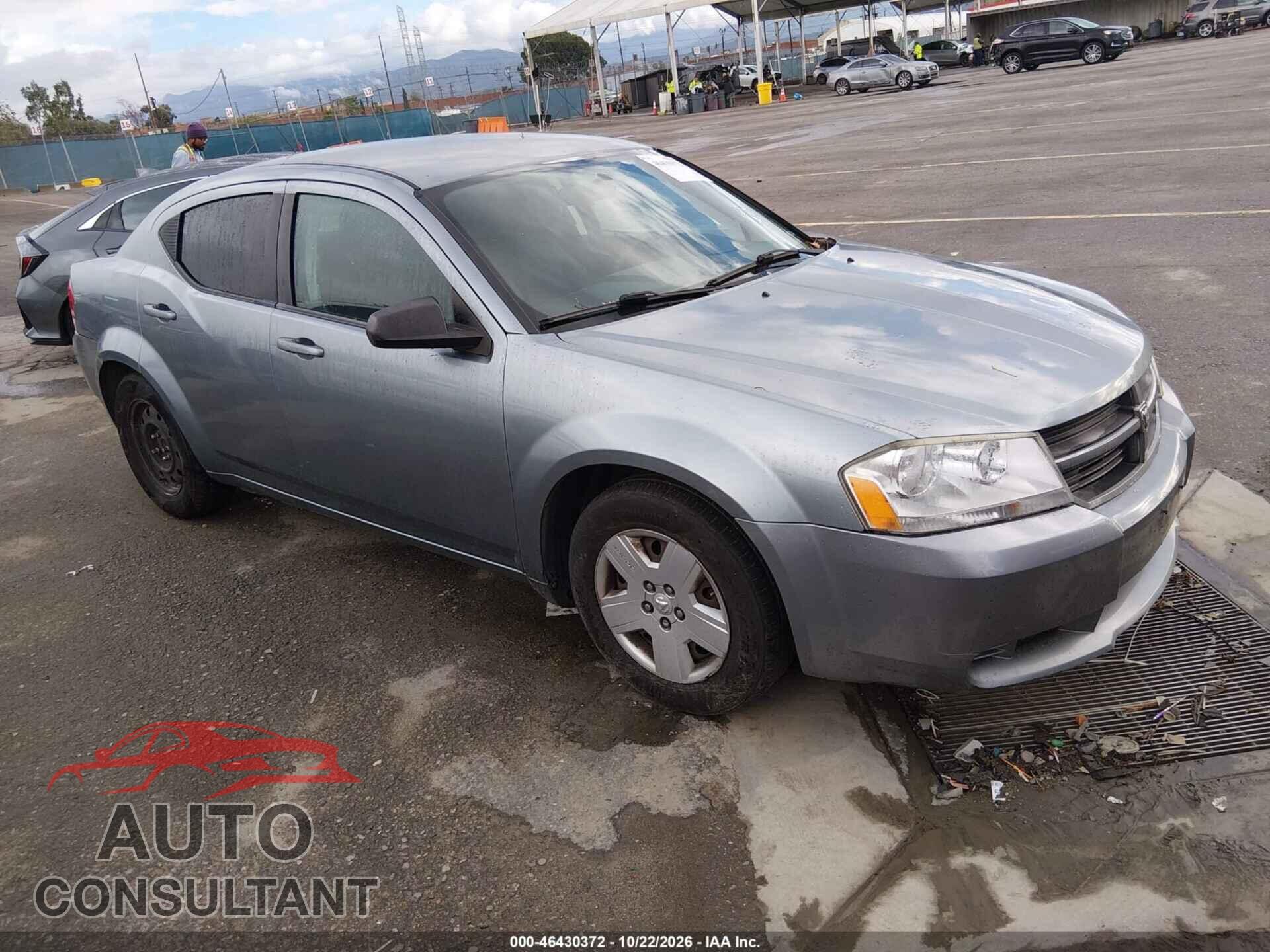 DODGE AVENGER 2010 - 1B3CC4FBXAN171591