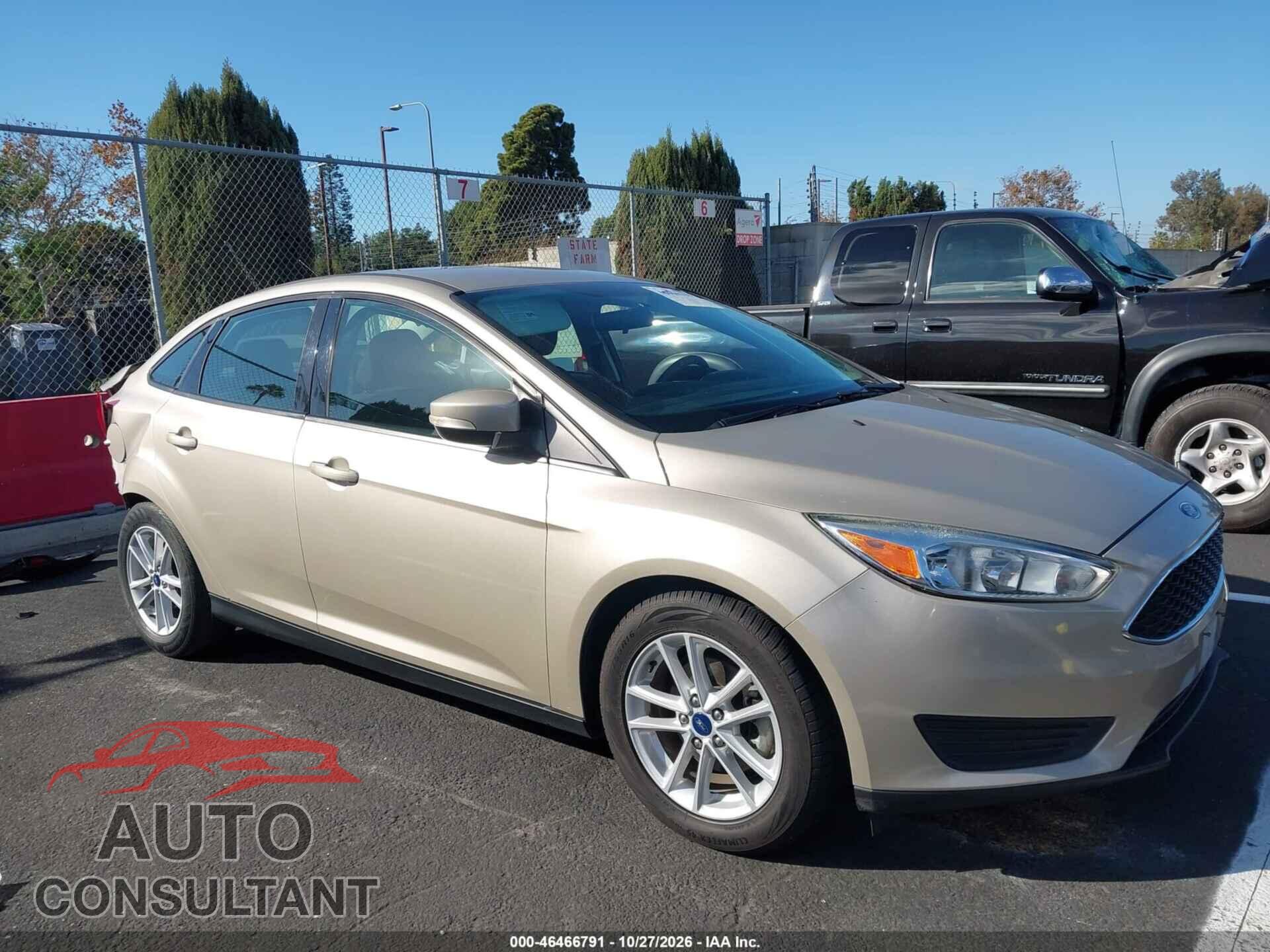 FORD FOCUS 2017 - 1FADP3F28HL296800