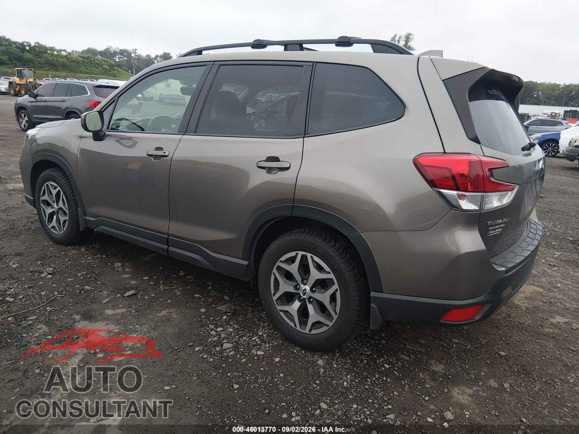 SUBARU FORESTER 2019 - JF2SKAEC3KH459072