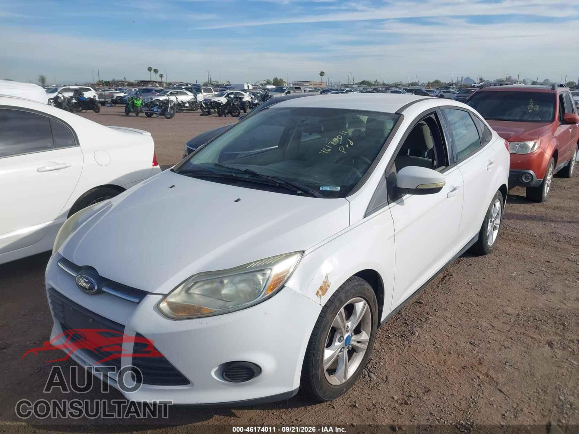 FORD FOCUS 2013 - 1FADP3F27DL145263