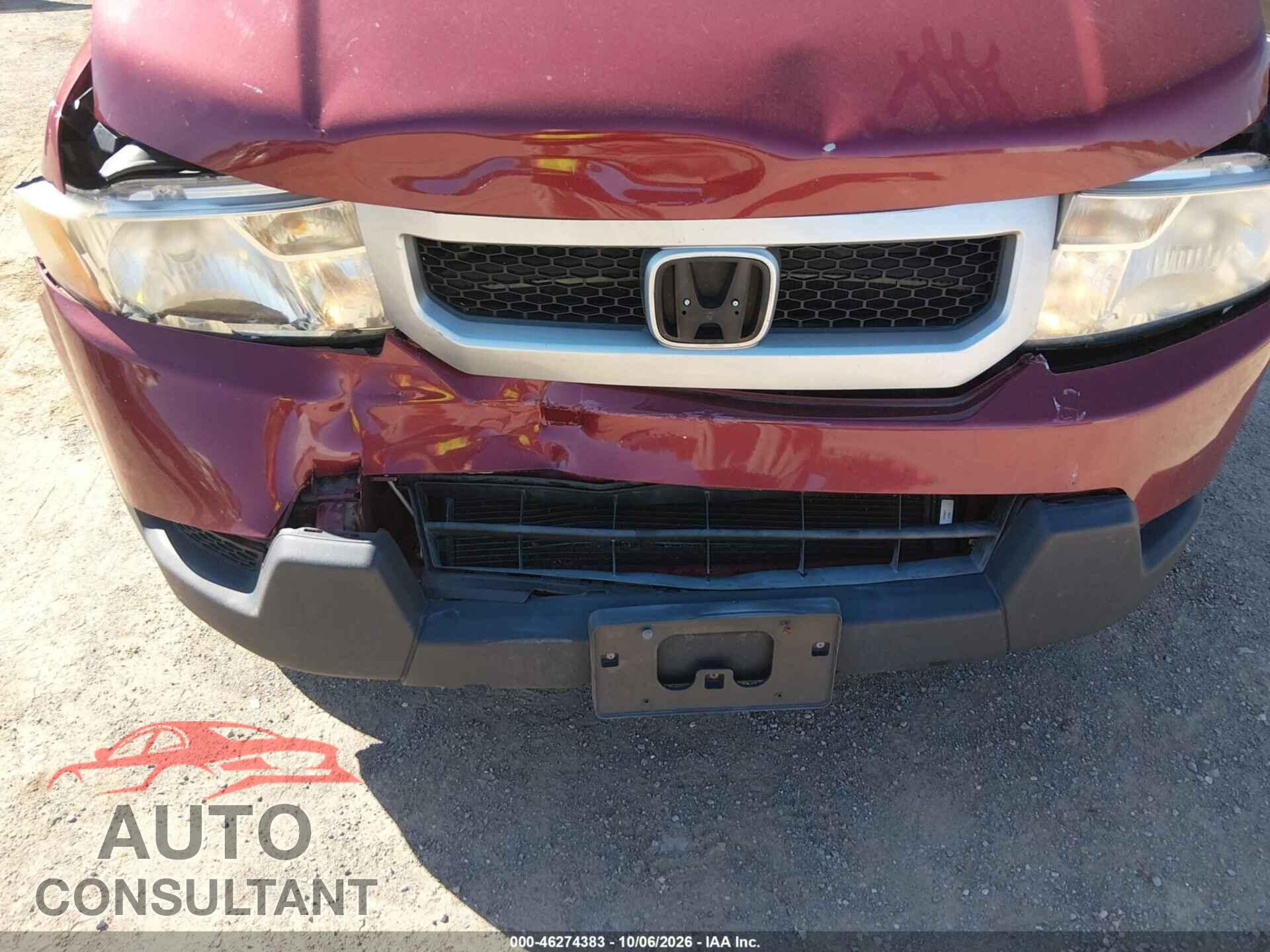 HONDA ELEMENT 2011 - 5J6YH1H70BL001566