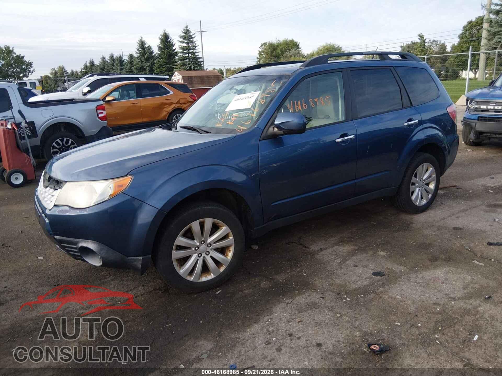 SUBARU FORESTER 2013 - JF2SHAEC9DH424649