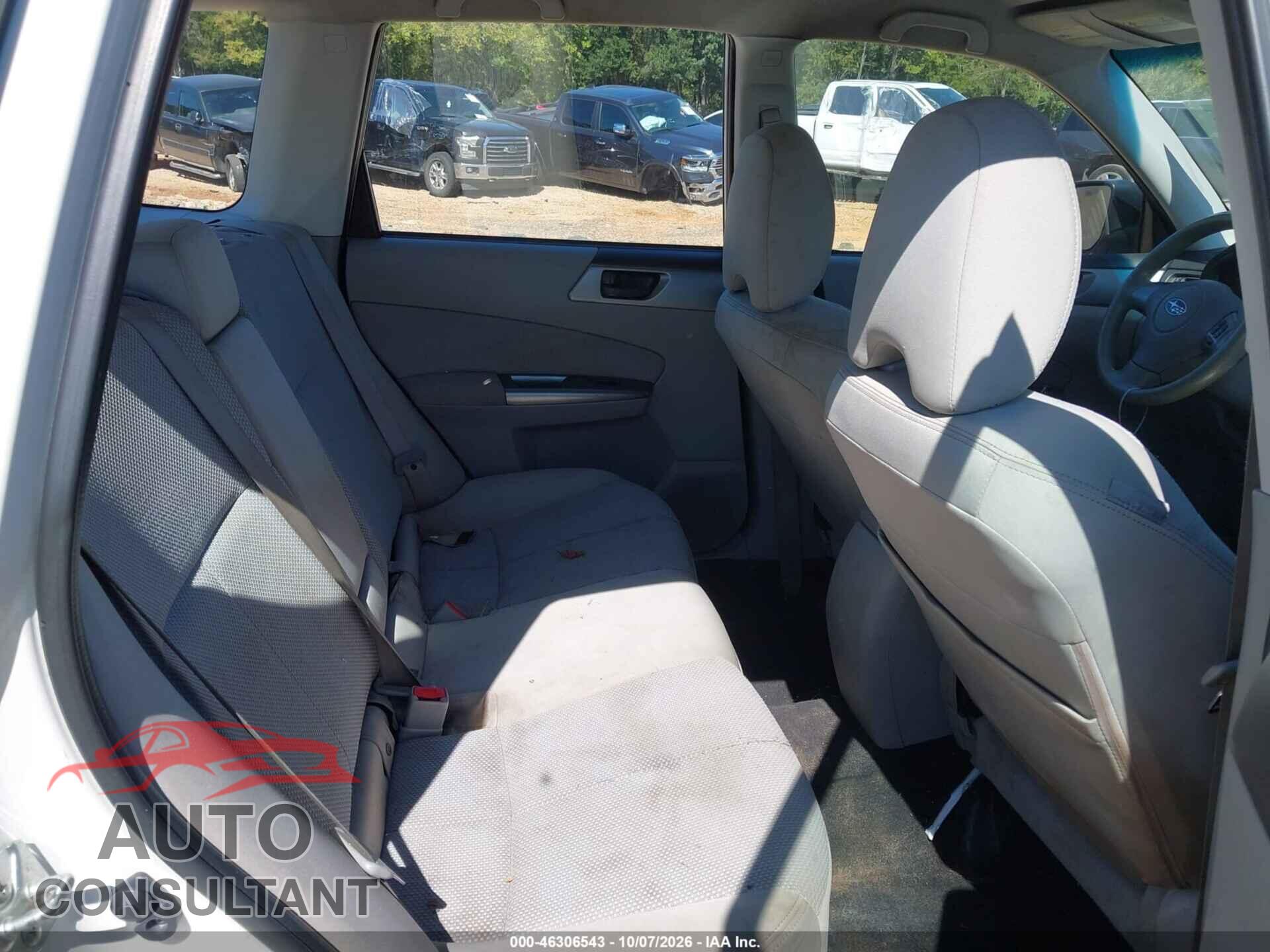 SUBARU FORESTER 2012 - JF2SHABC9CH421365