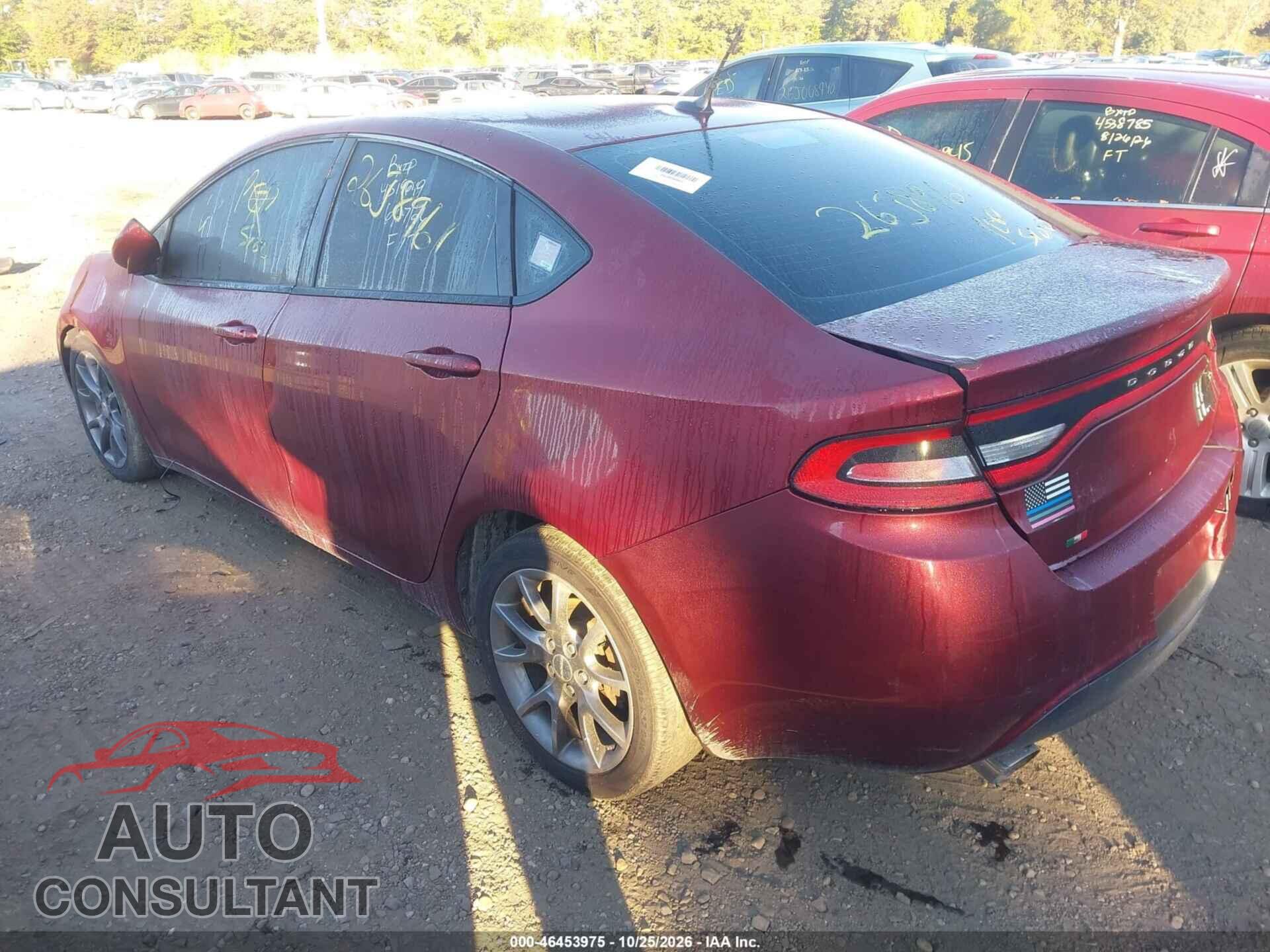 DODGE DART 2015 - 1C3CDFAA6FD375814
