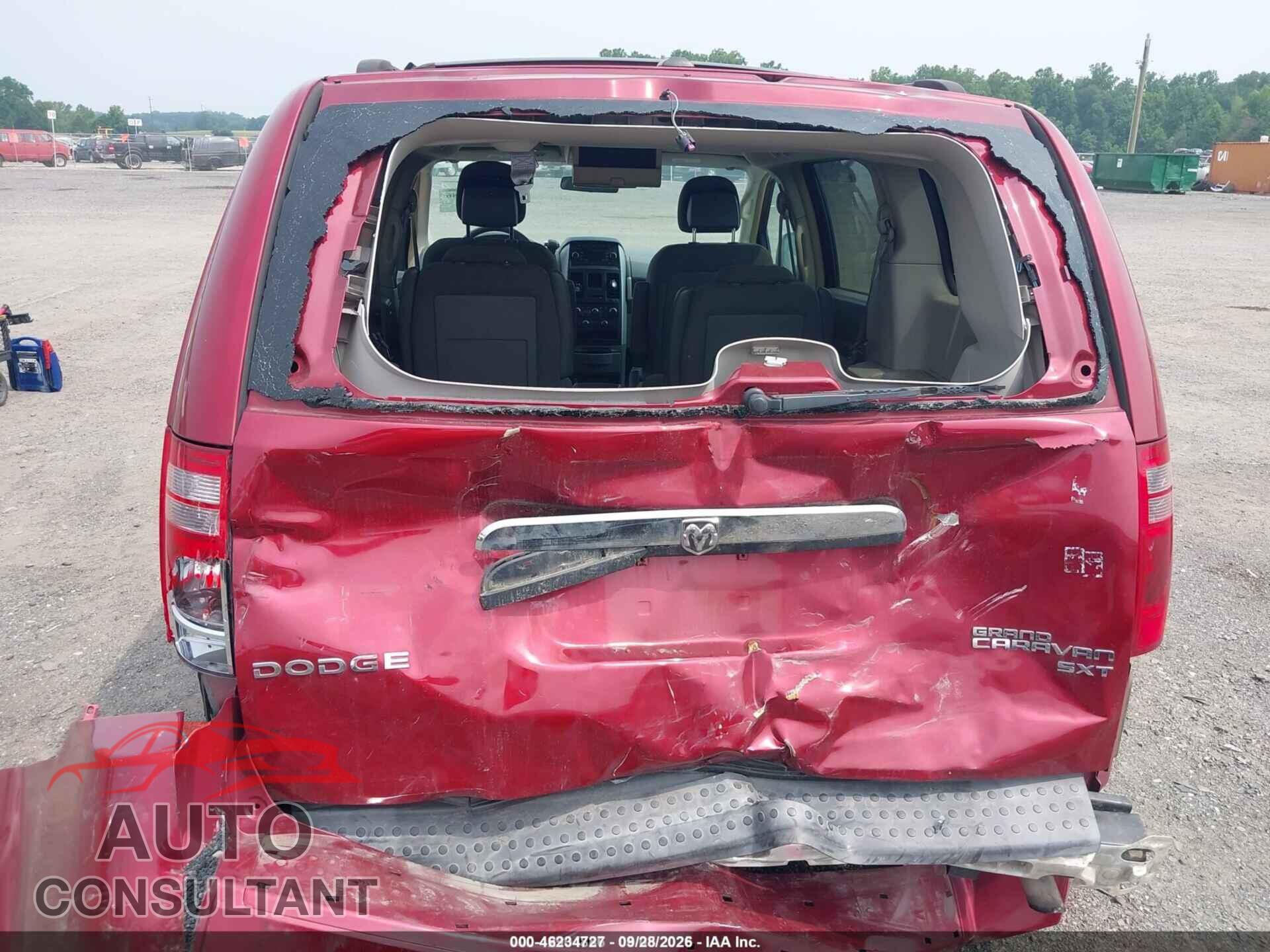 DODGE GRAND CARAVAN 2010 - 2D4RN5D1XAR388907