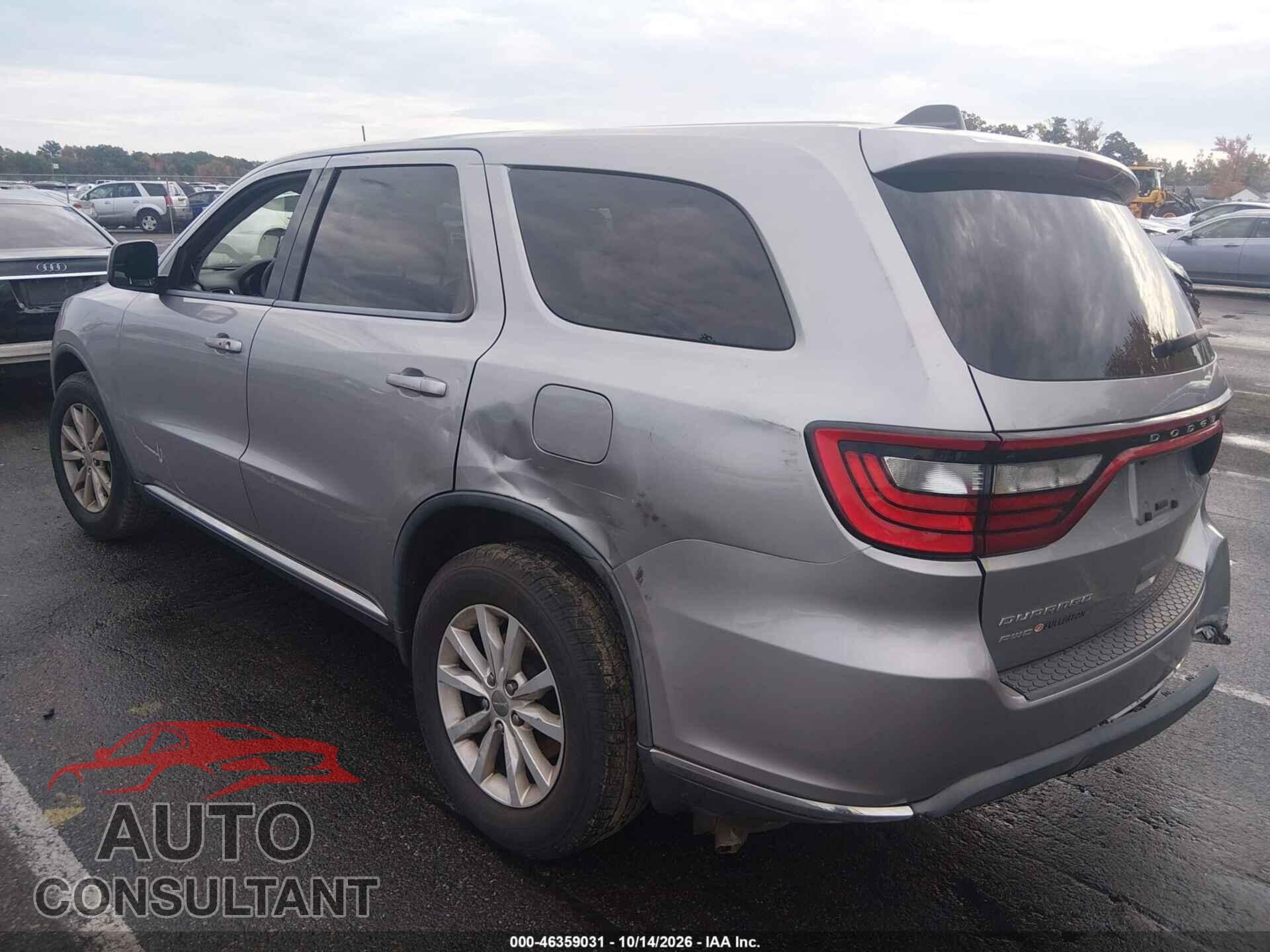 DODGE DURANGO 2015 - 1C4RDJAG2FC921348