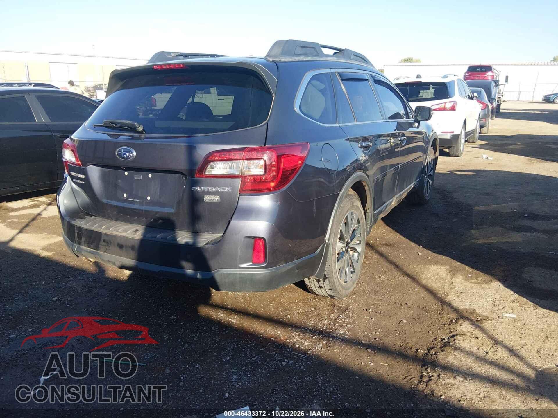 SUBARU OUTBACK 2015 - 4S4BSBNC0F3224082