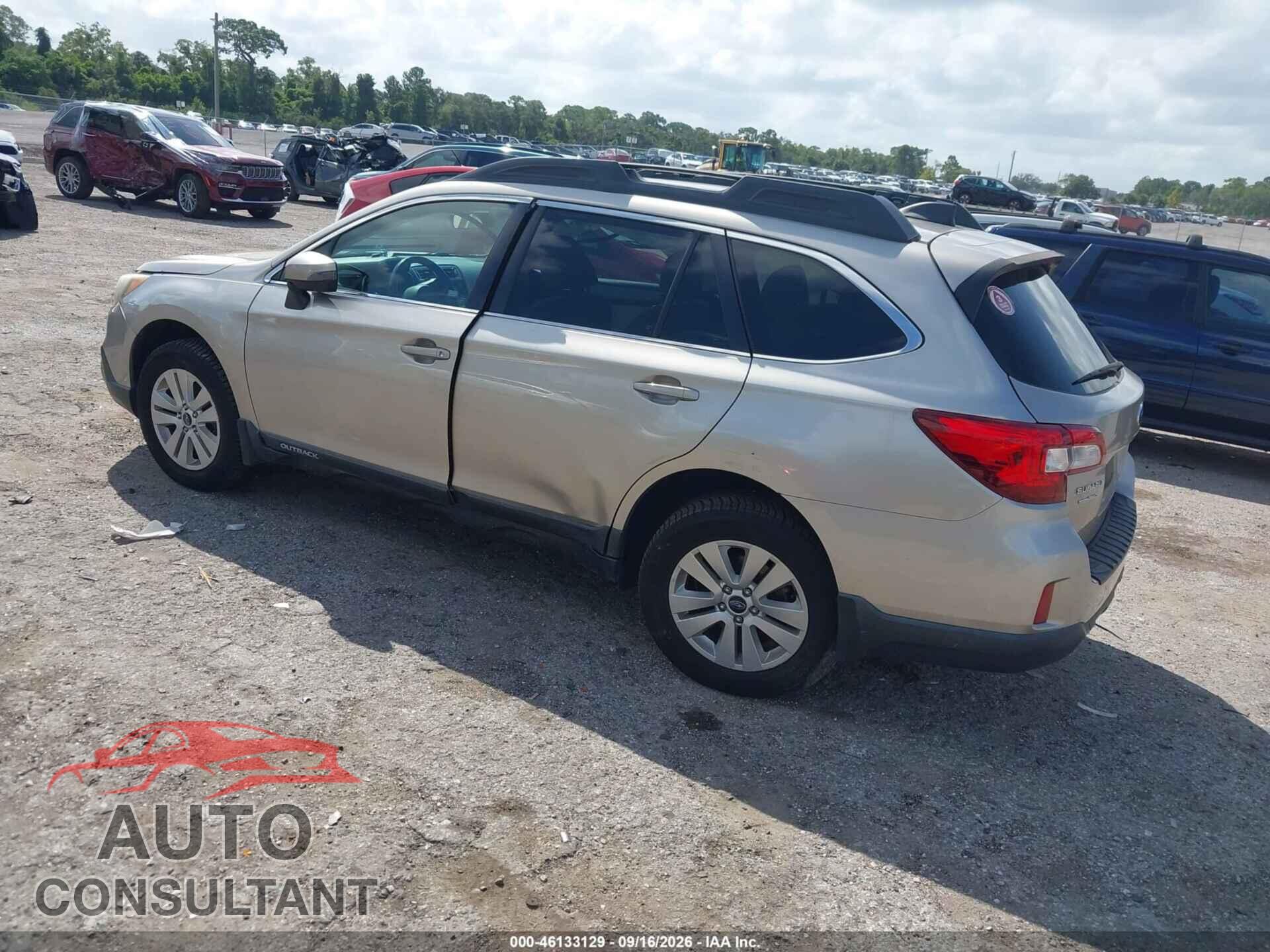 SUBARU OUTBACK 2017 - 4S4BSAFC0H3330933