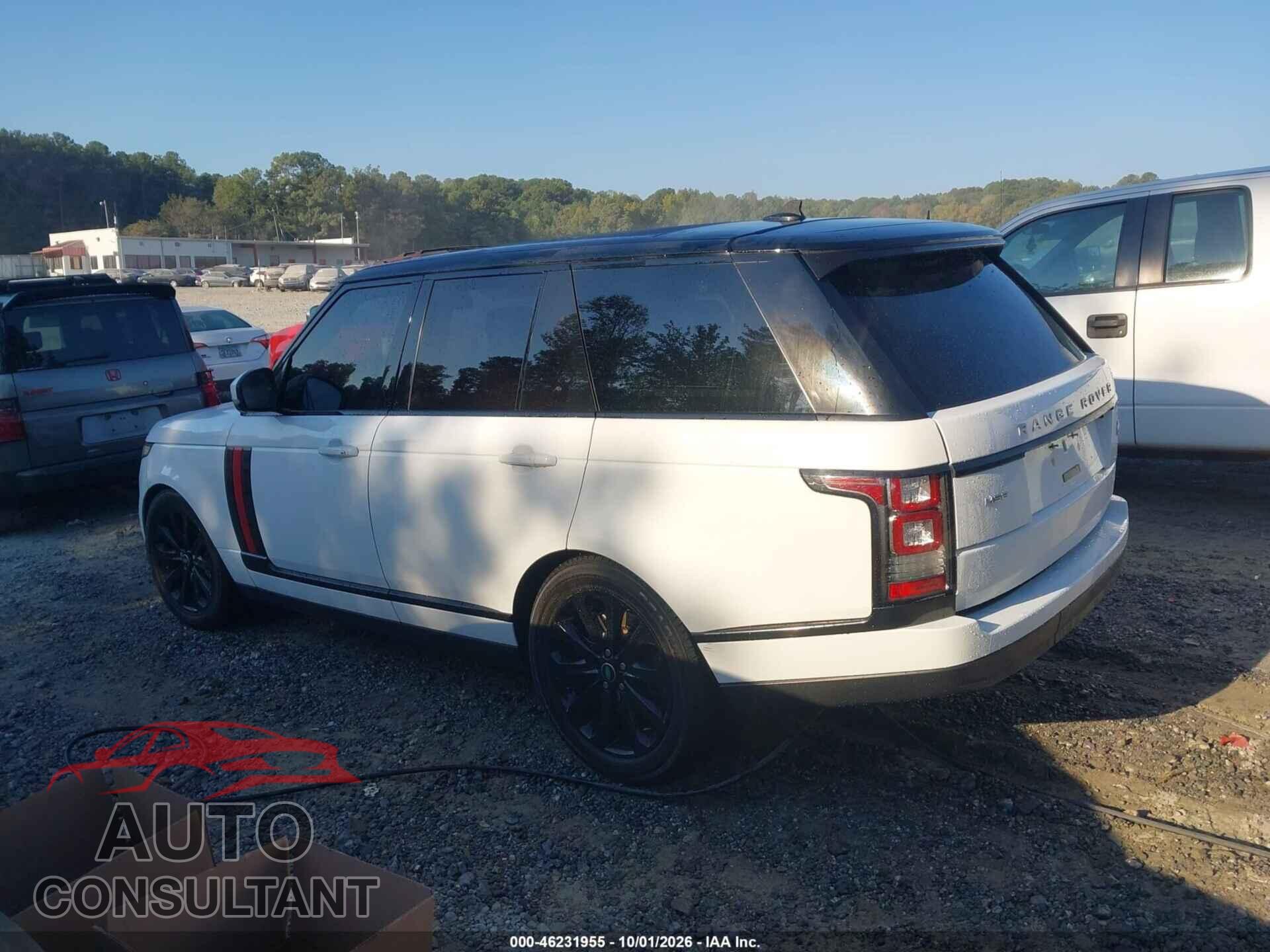 LAND ROVER RANGE ROVER 2016 - SALGS2VF9GA245197