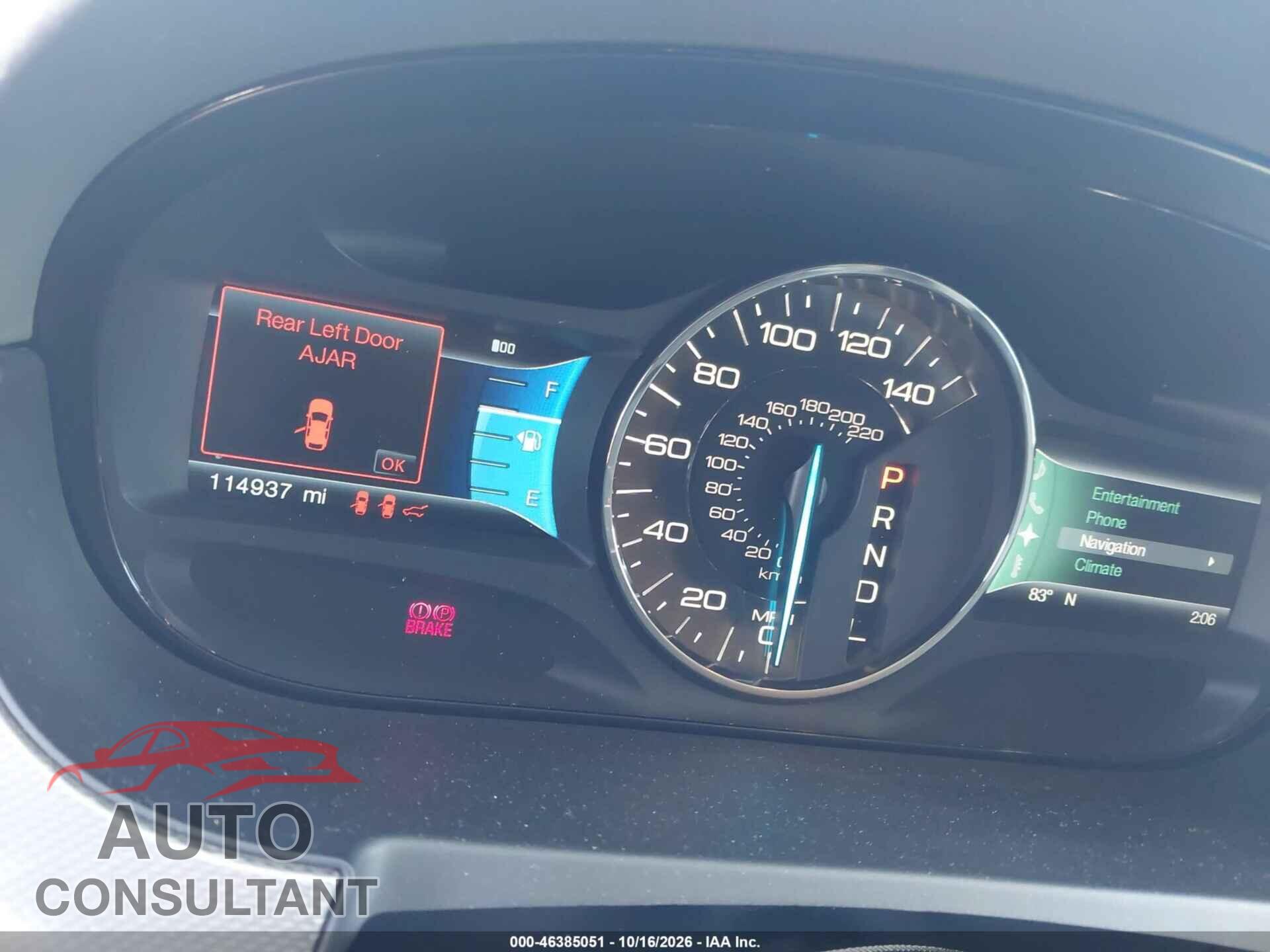 FORD EDGE 2012 - 2FMDK3J96CBA82468