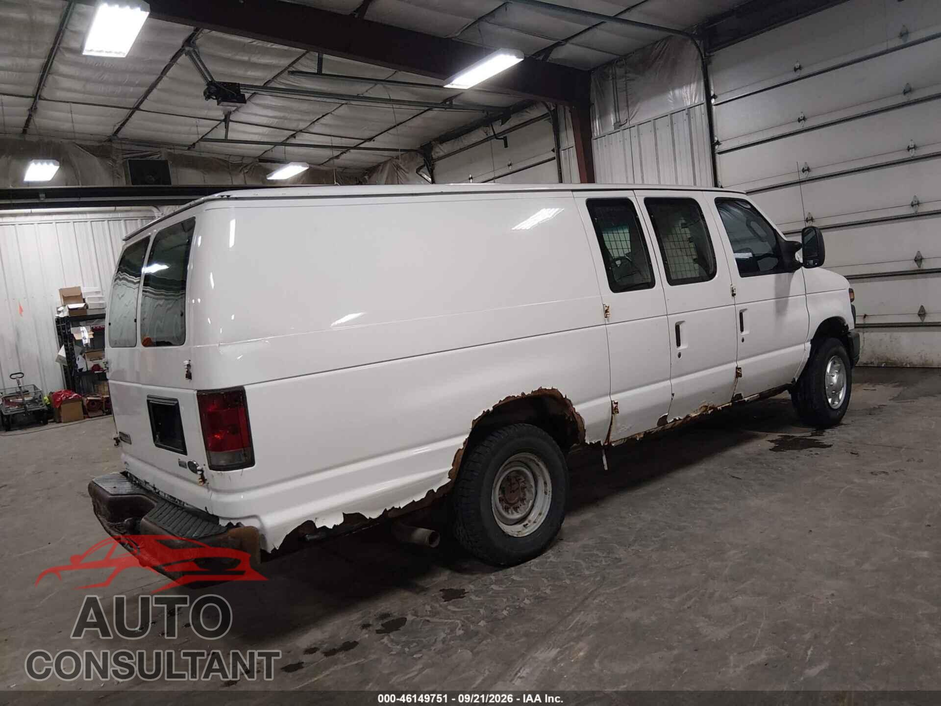 FORD ECONOLINE CARGO VAN 2009 - 1FTSS34L69DA55843
