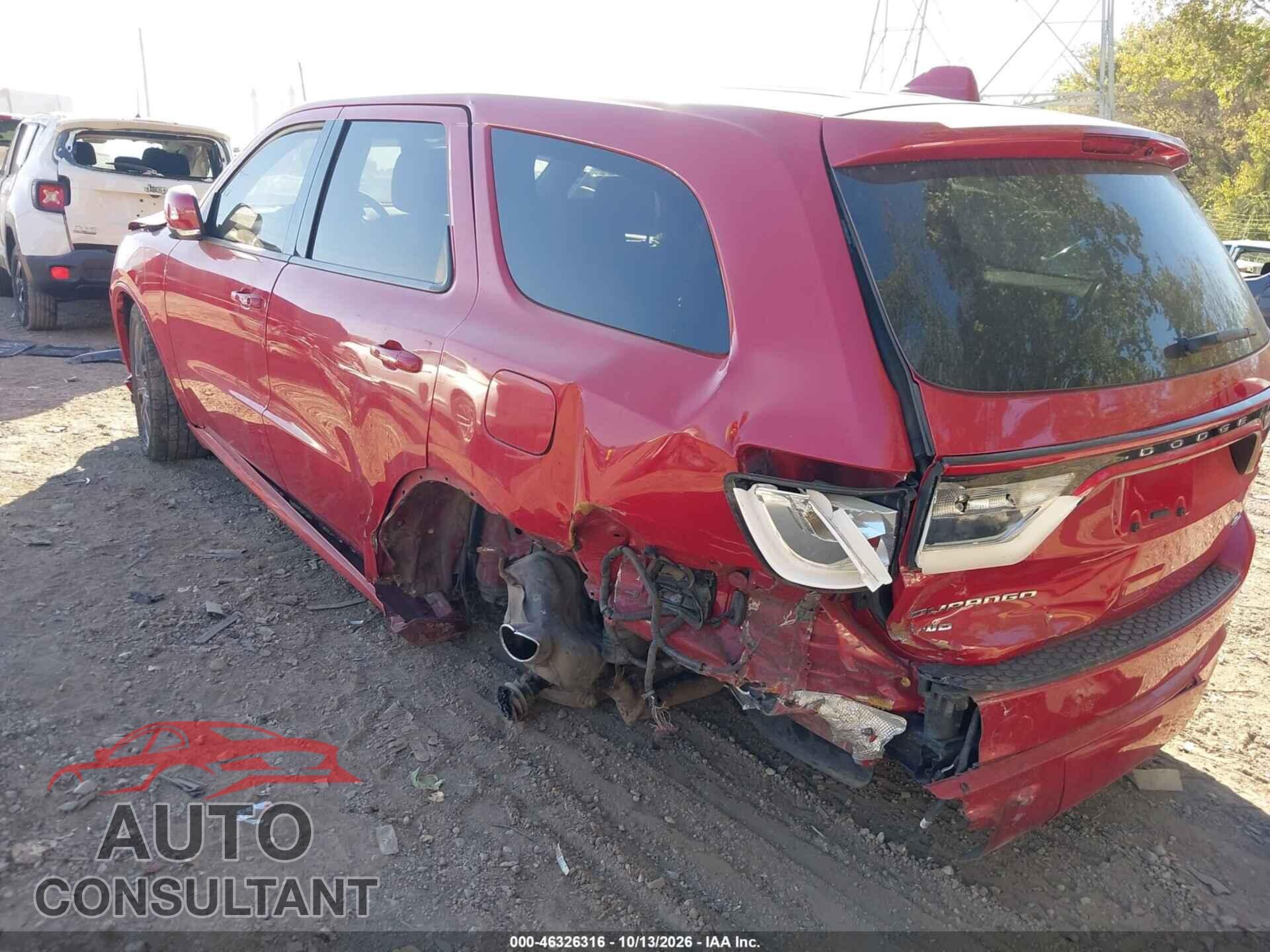 DODGE DURANGO 2017 - 1C4SDJCT6HC797261