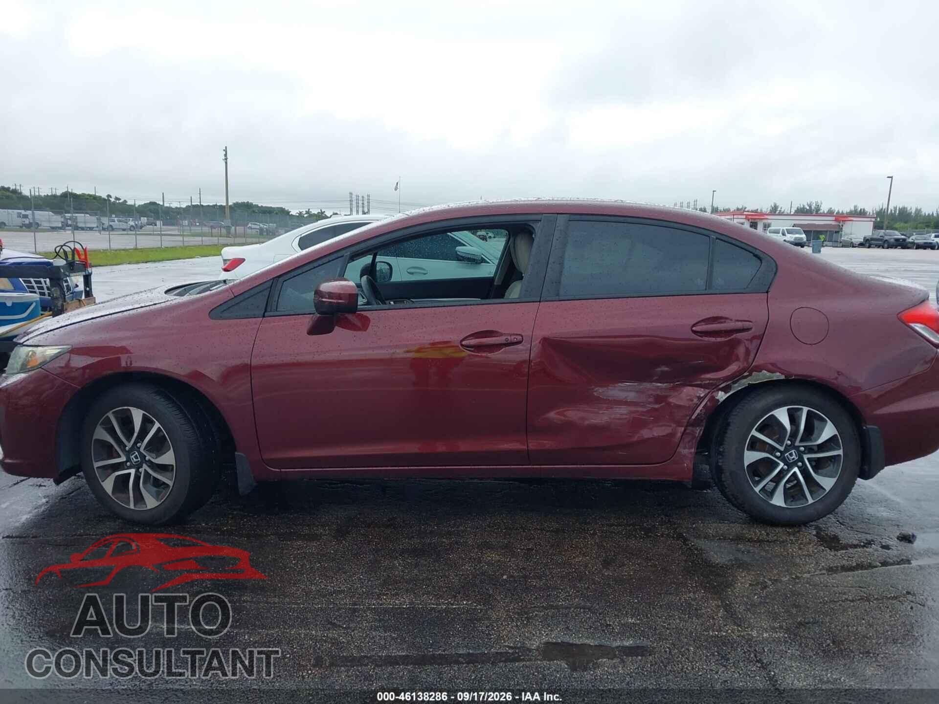 HONDA CIVIC 2014 - 19XFB2F86EE084207