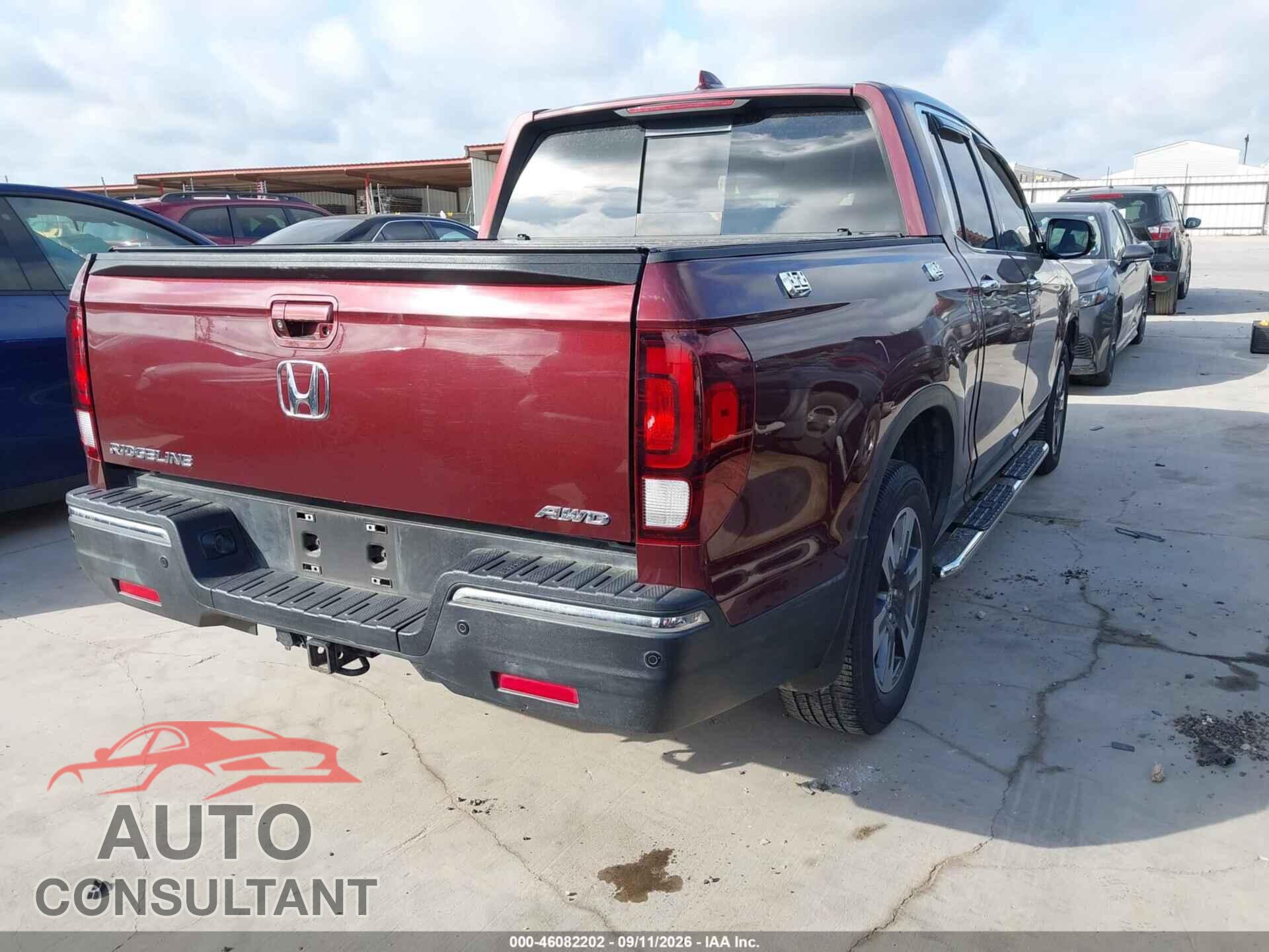 HONDA RIDGELINE 2019 - 5FPYK3F71KB008204