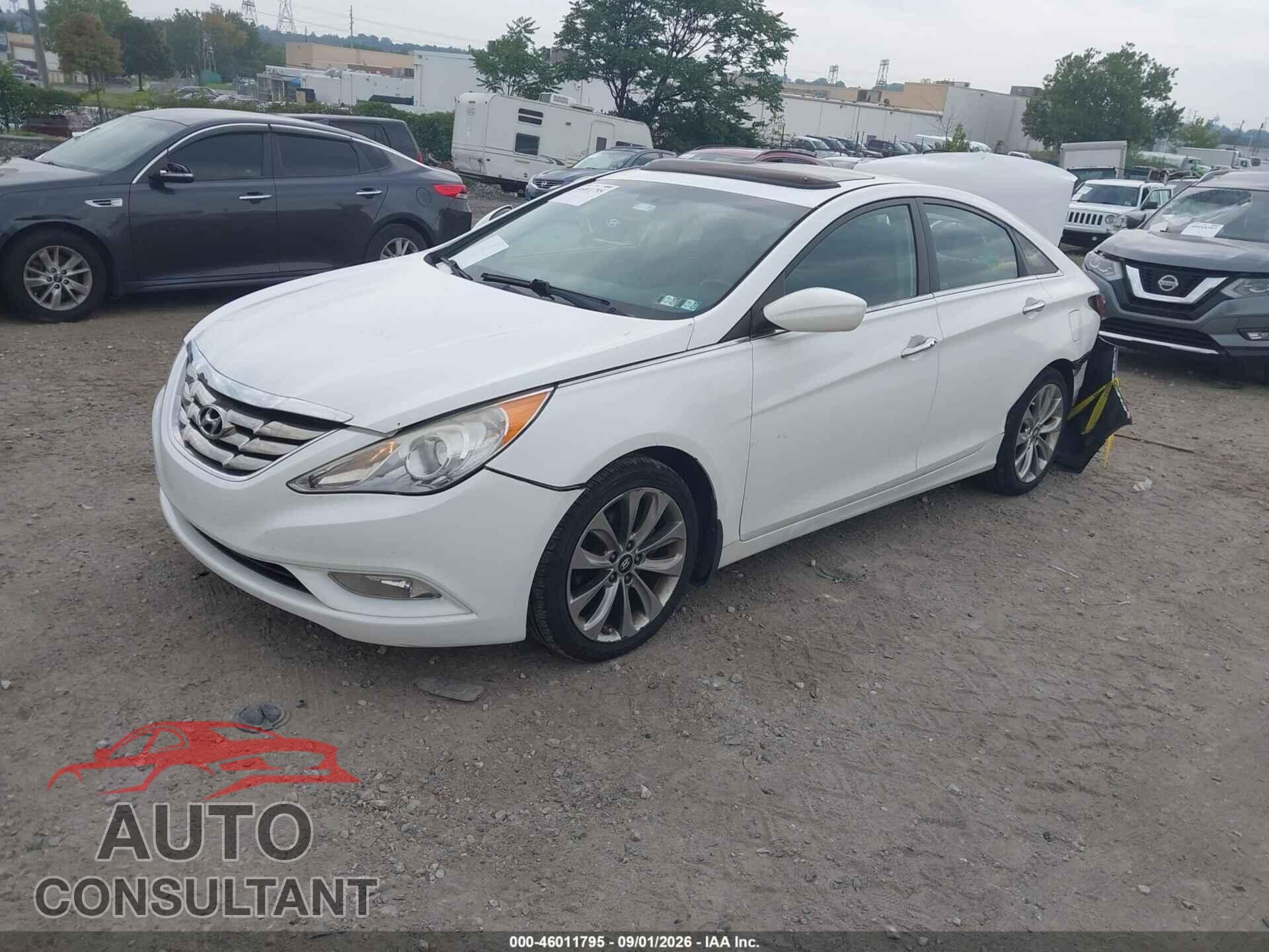 HYUNDAI SONATA 2013 - 5NPEC4AC6DH626285