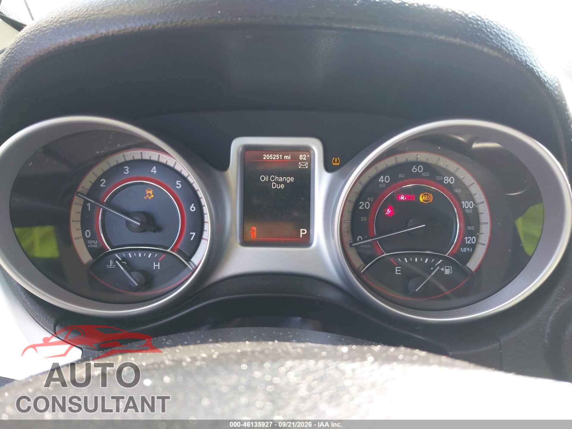 DODGE JOURNEY 2015 - 3C4PDCAB8FT669794