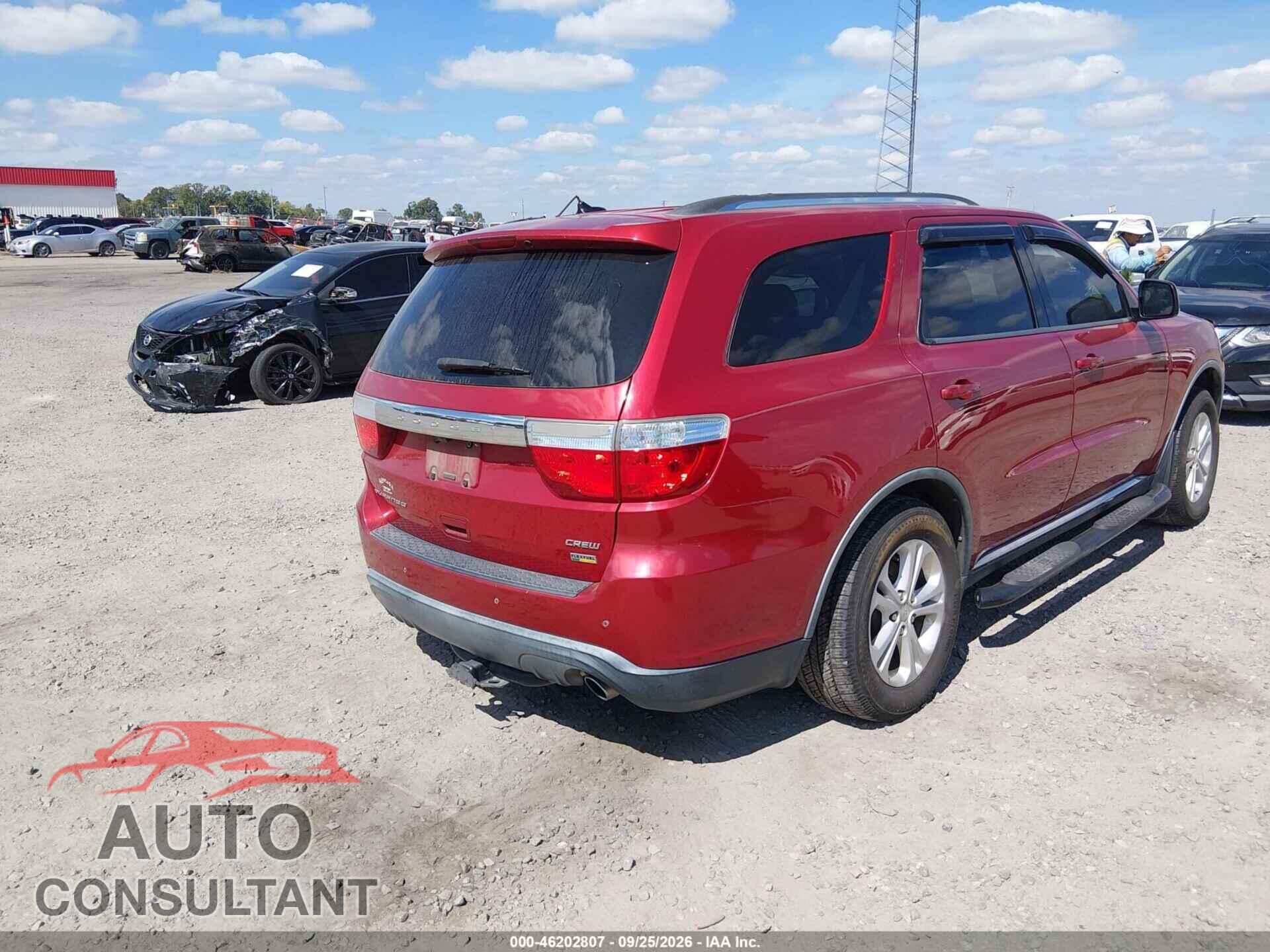 DODGE DURANGO 2011 - 1D4RD4GG1BC634380