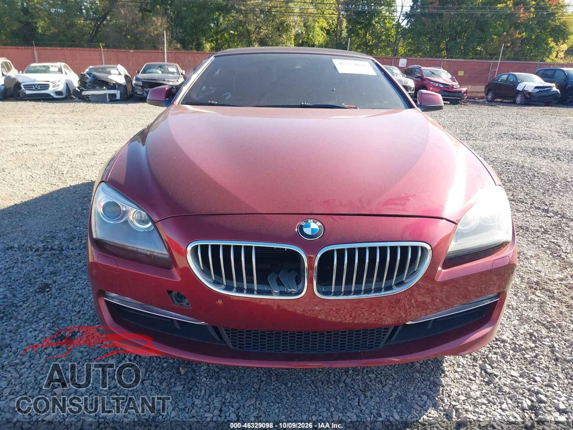 BMW 650I 2012 - WBALZ3C5XCDL72385