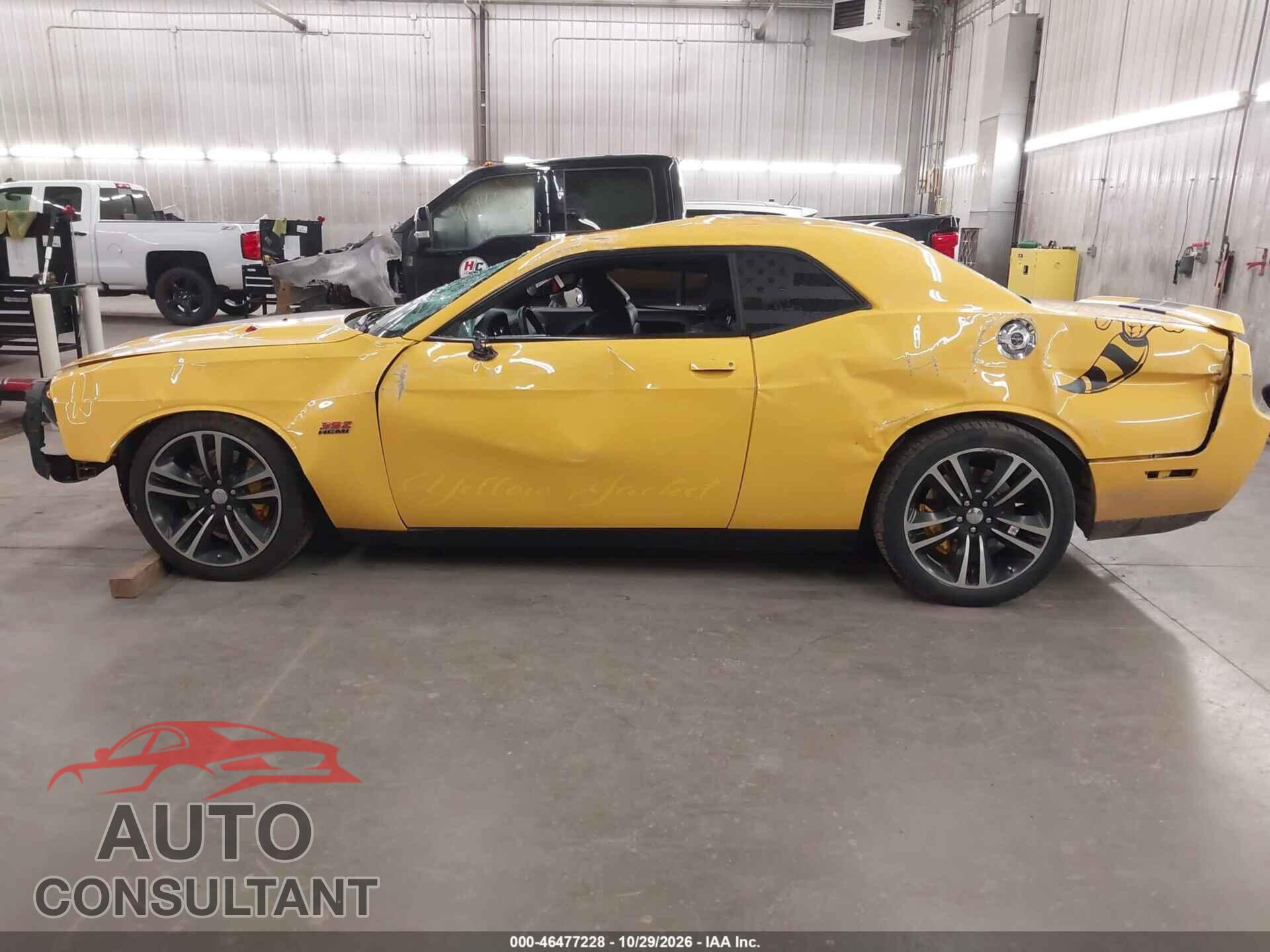 DODGE CHALLENGER 2012 - 2C3CDYCJ6CH221949