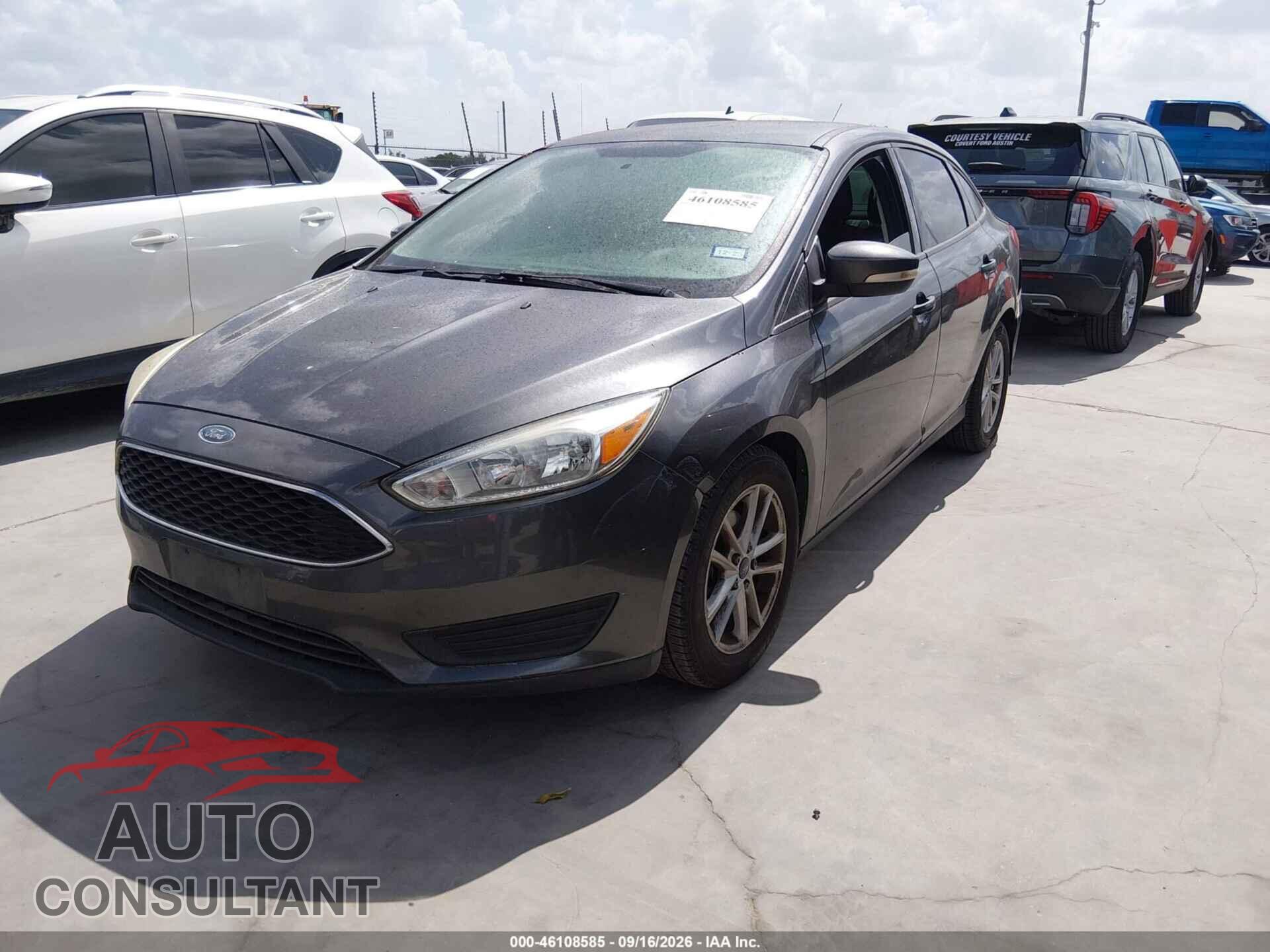 FORD FOCUS 2017 - 1FADP3F21HL229794