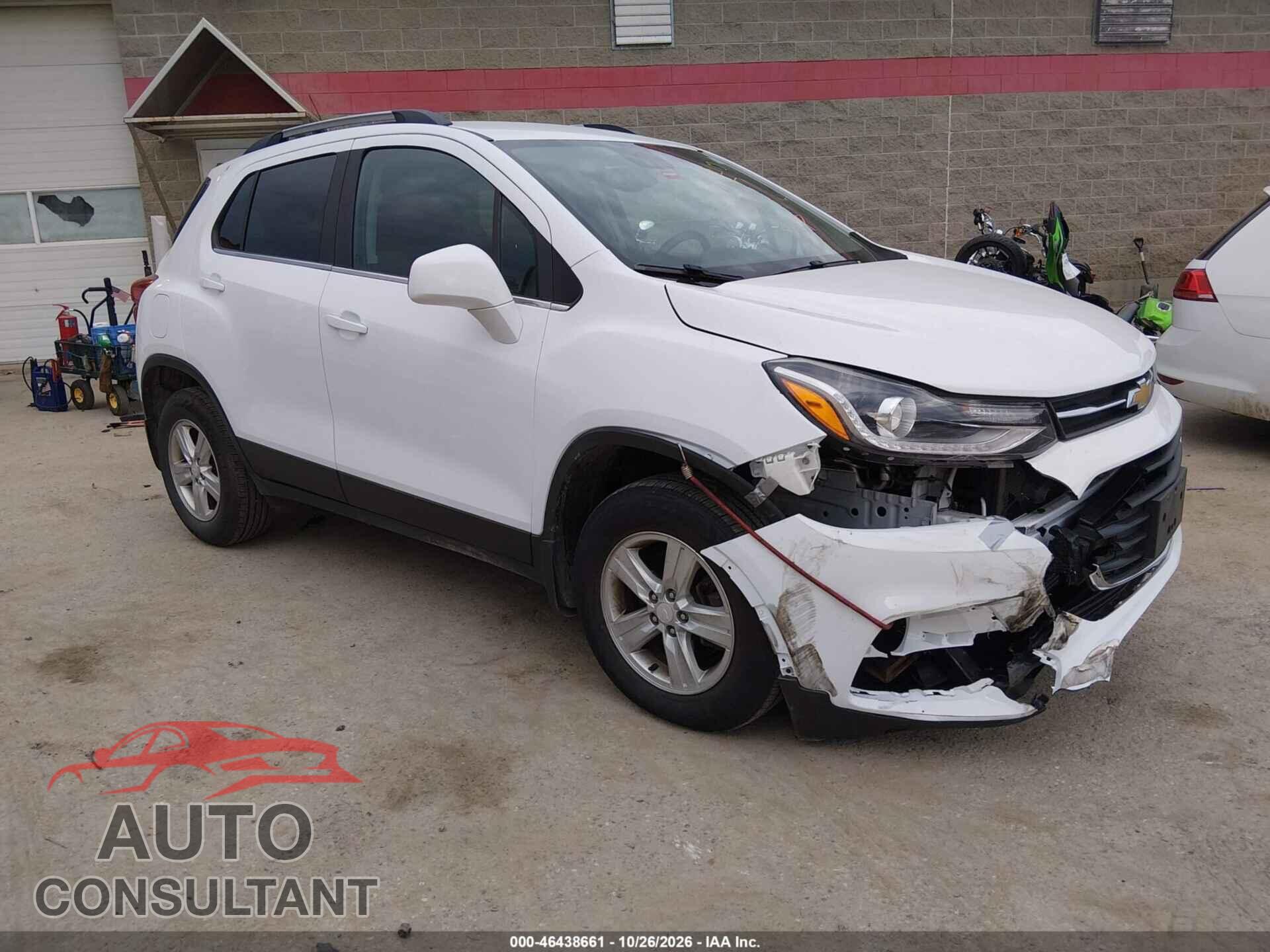CHEVROLET TRAX 2019 - 3GNCJPSB3KL224572