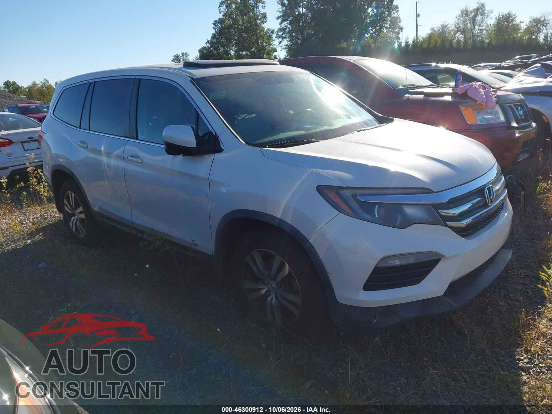 HONDA PILOT 2017 - 5FNYF5H55HB030106