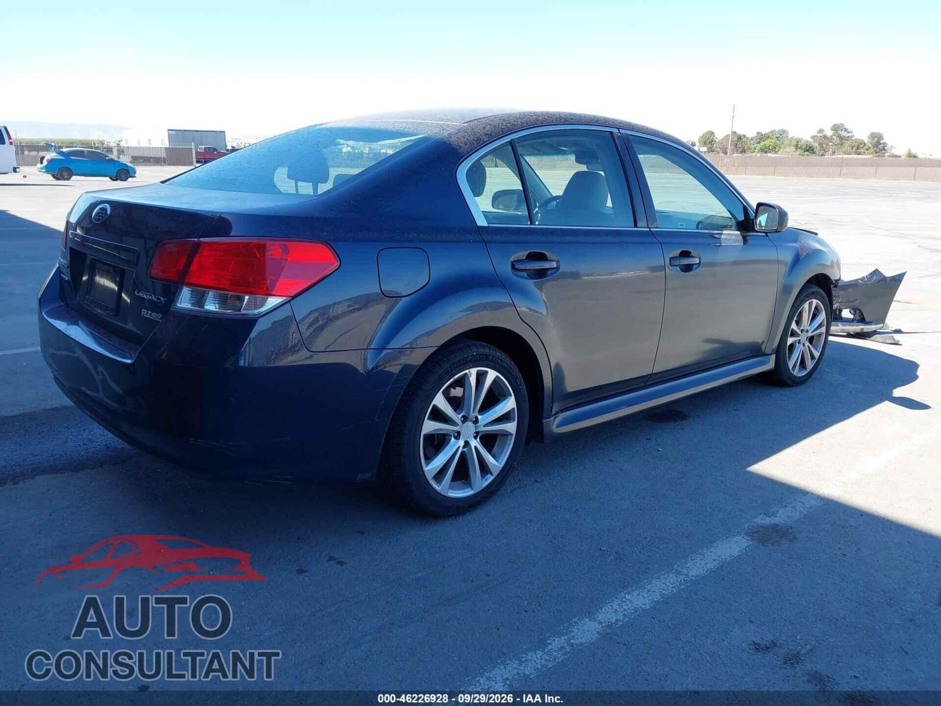 SUBARU LEGACY 2013 - 4S3BMBC65D3047831