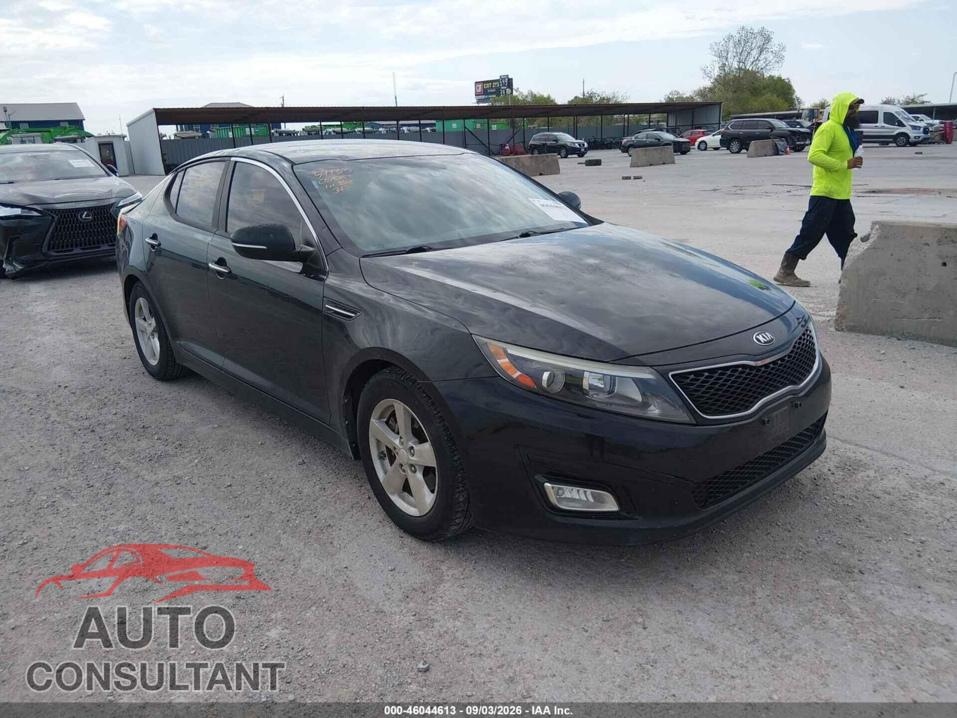 KIA OPTIMA 2015 - KNAGM4A76F5653317