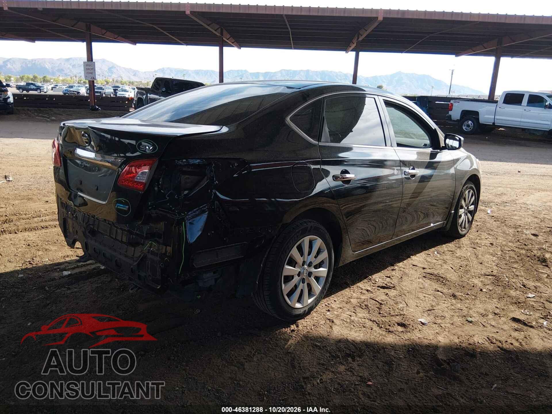 NISSAN SENTRA 2014 - 1N4AB7AP4EN852970