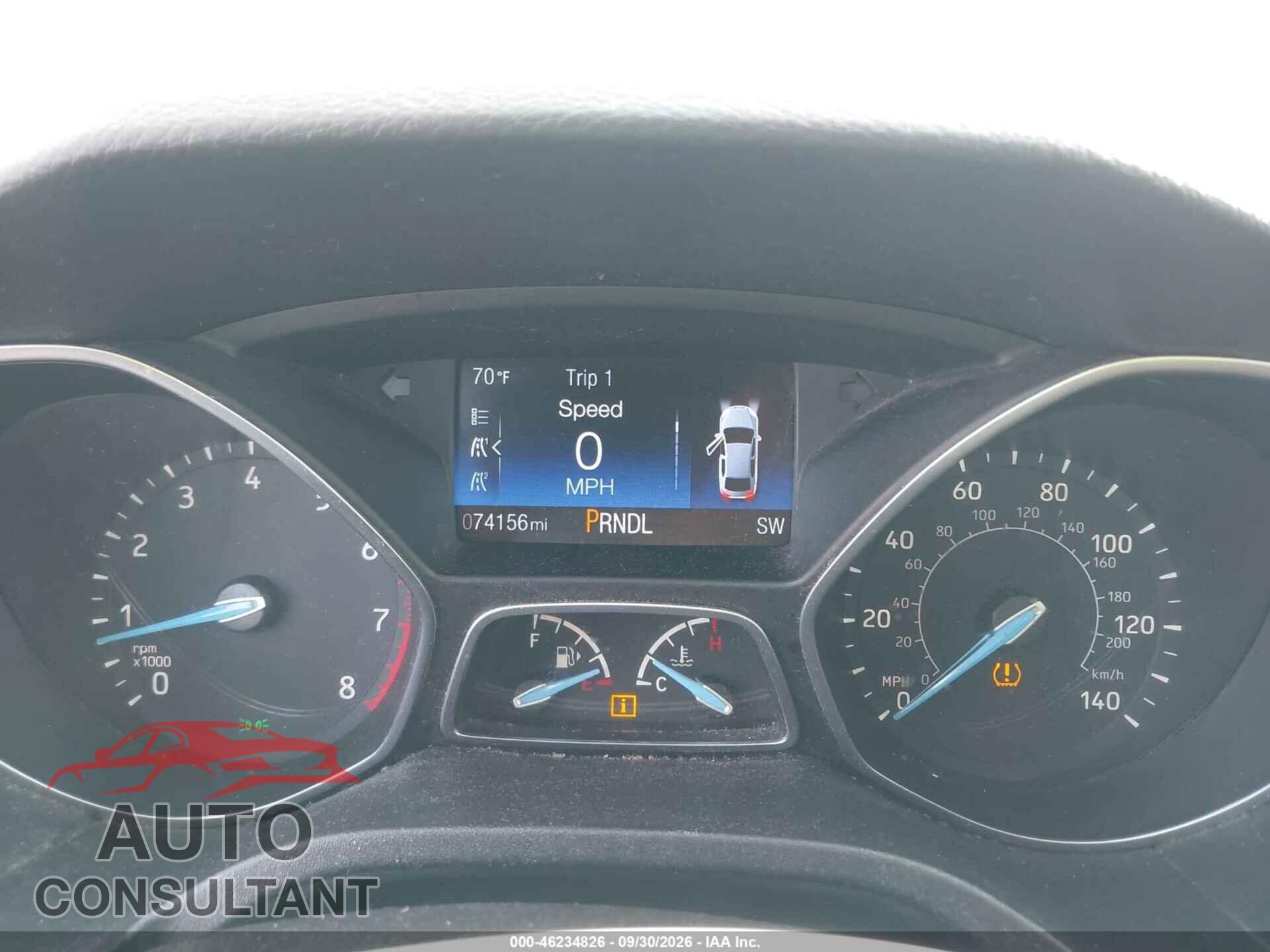 FORD FOCUS 2017 - 1FADP3F27HL203376