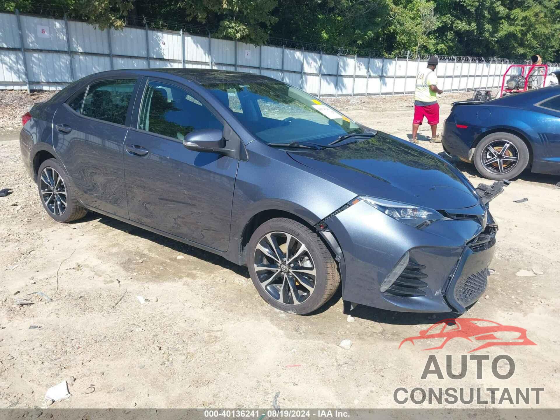 TOYOTA COROLLA 2018 - 2T1BURHE2JC978301