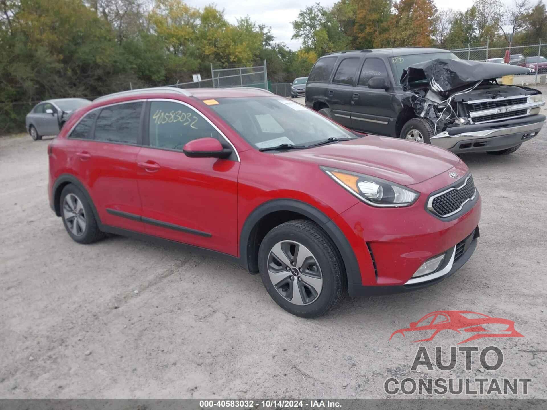KIA NIRO 2018 - KNDCB3LC6J5118136
