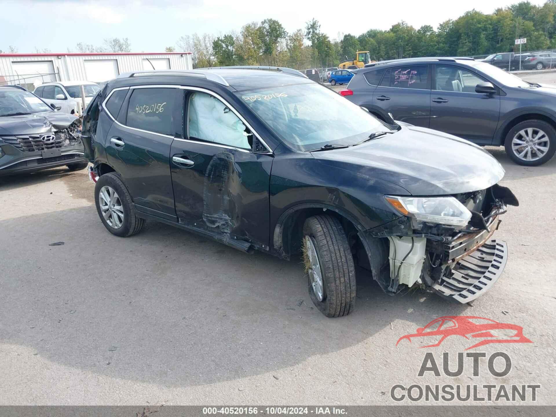 NISSAN ROGUE 2015 - KNMAT2MV6FP591397