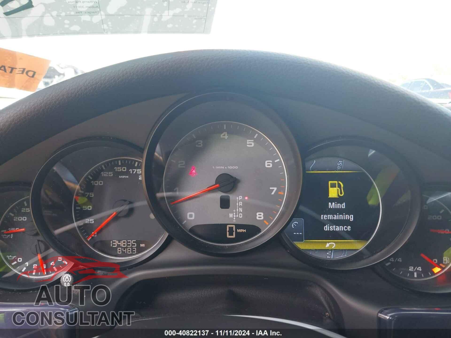 PORSCHE PANAMERA 2010 - WP0AB2A75AL062418