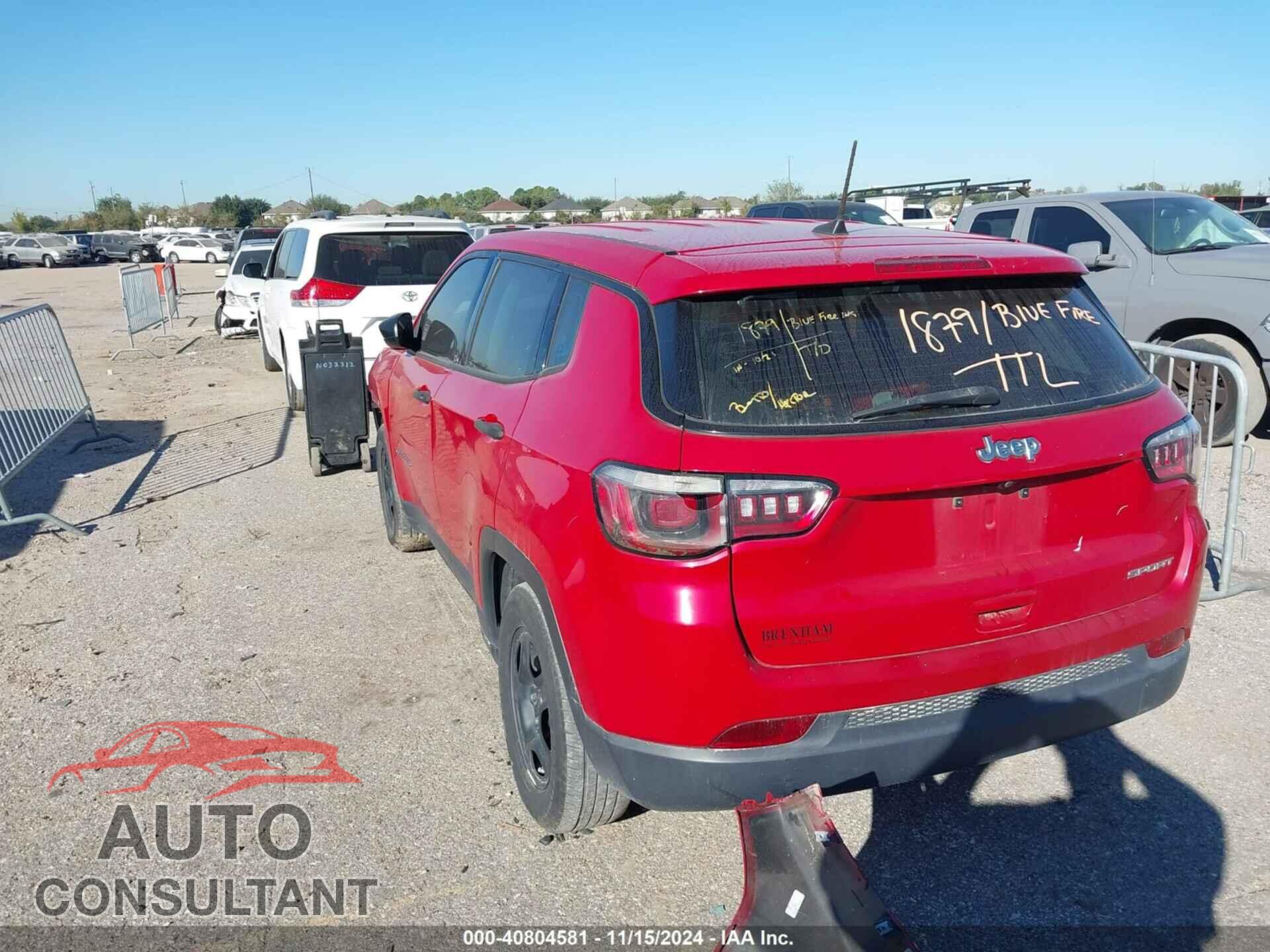 JEEP COMPASS 2020 - 3C4NJCAB2LT121124