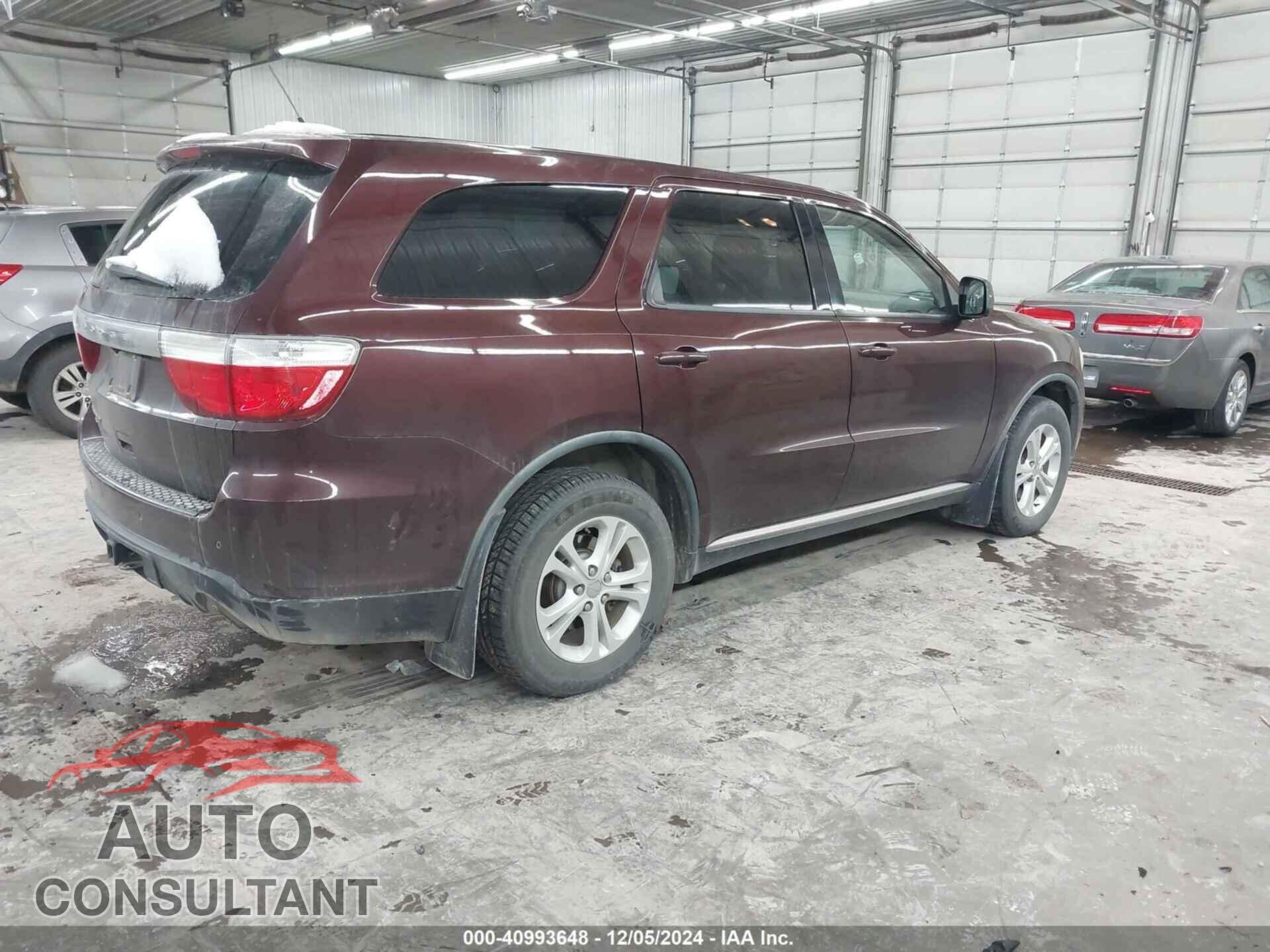DODGE DURANGO 2012 - 1C4RDJAG5CC195707