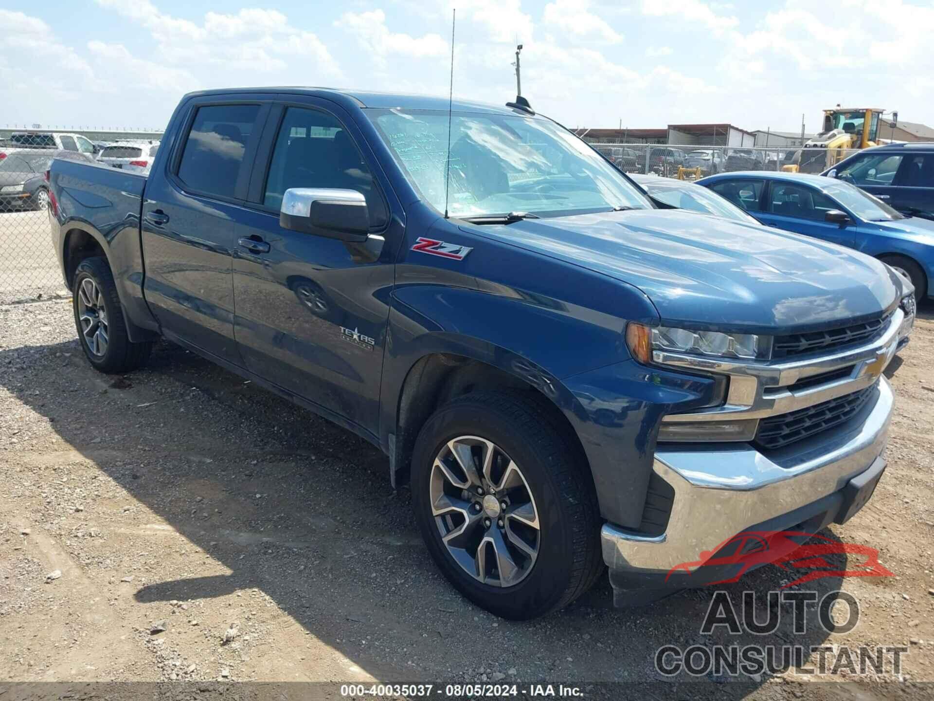 CHEVROLET SILVERADO 1500 2021 - 3GCUYDED7MG195951