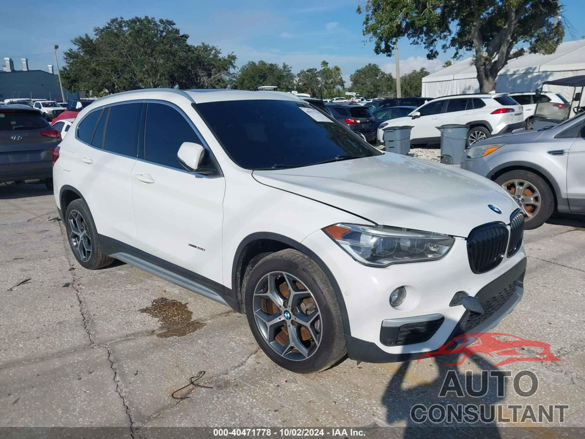 BMW X1 2017 - WBXHT3C38H5F86095