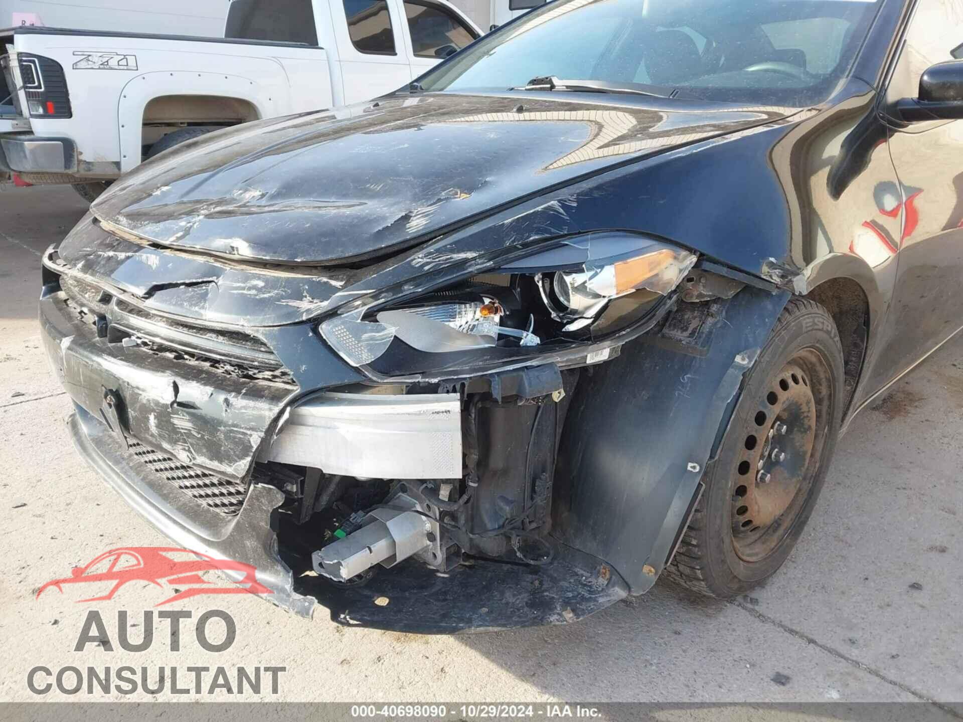 DODGE DART 2013 - 1C3CDFBA4DD304493