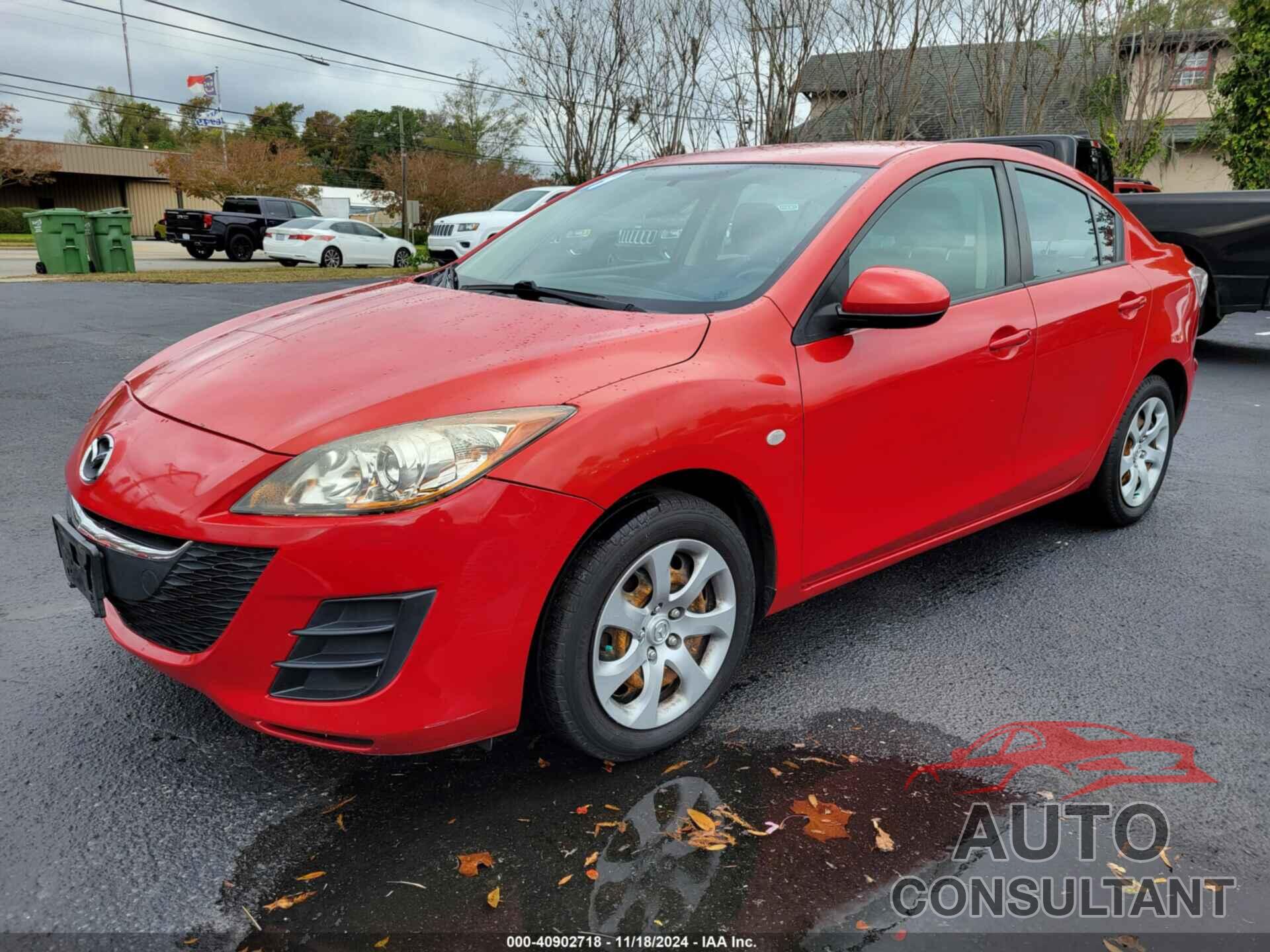 MAZDA 3 2010 - JM1BL1SF4A1161289